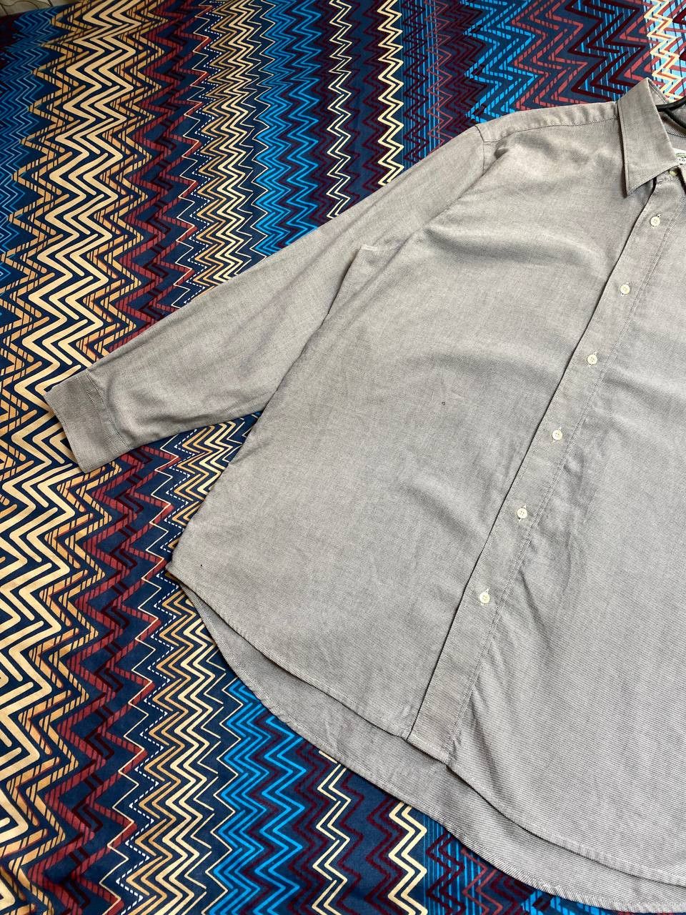 Lacoste × Vintage Lacoste Embroidered Logo Casual Shirt 6653AC Size US XXL / EU 58 / 5 - 14 Thumbnail