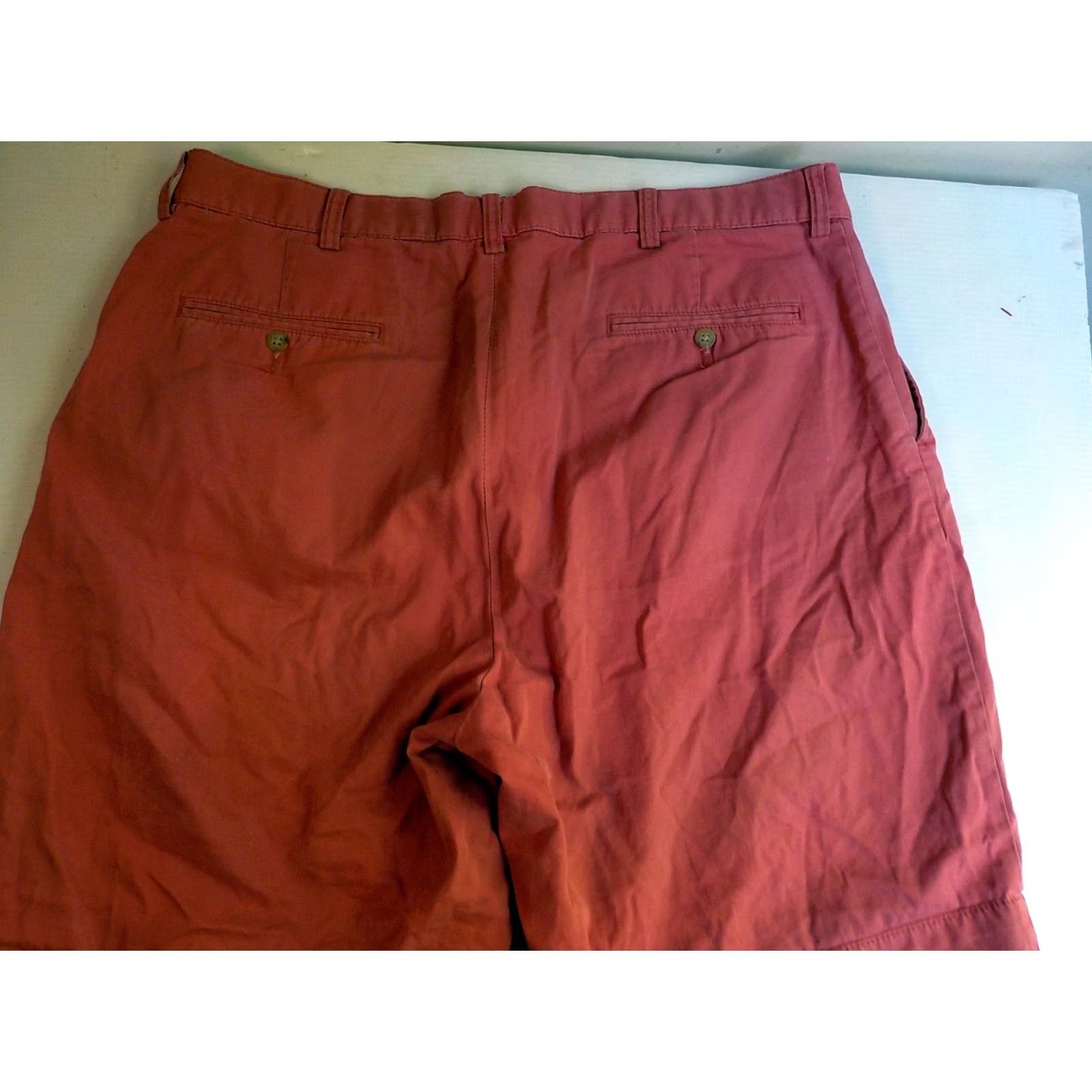Polo Ralph Lauren VINTAGE Polo Ralph Lauren Shorts Salmon 36" Flat Front 100% Cotton Men Size US M / EU 48-50 / 2 - 3 Thumbnail