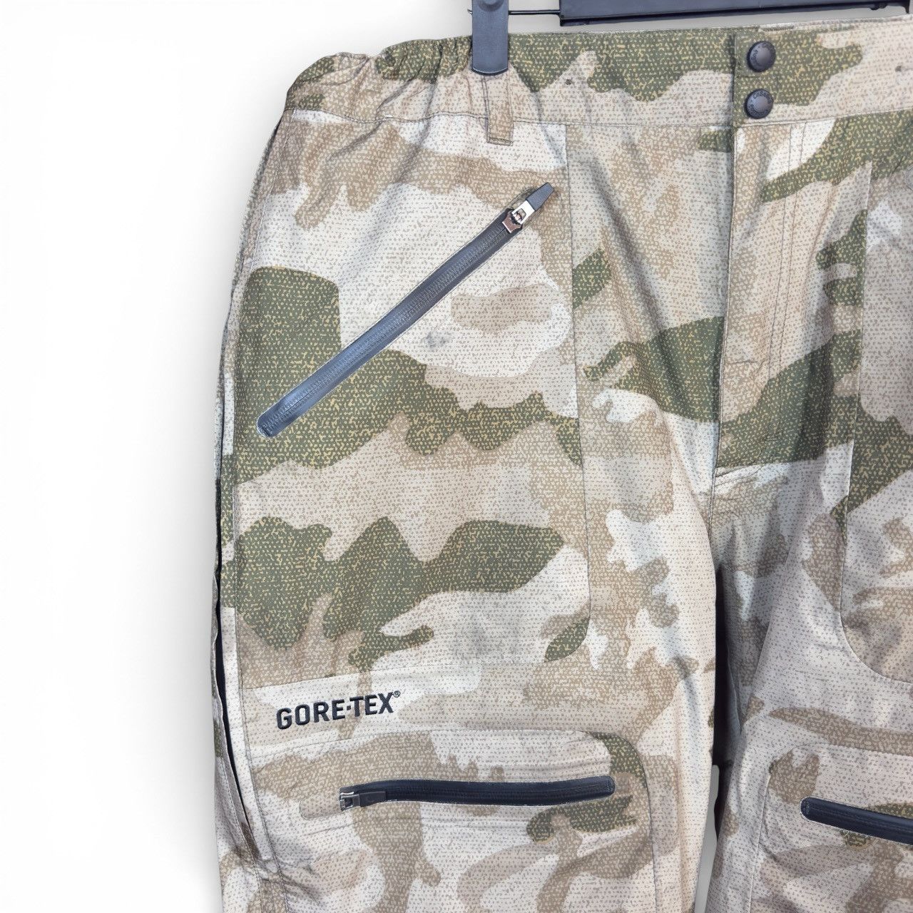 Cabelas Cabelas Gore-Tex Alaskan Guide Waterproof Baggy Camo Pants Size US 36 / EU 52 - 3 Thumbnail