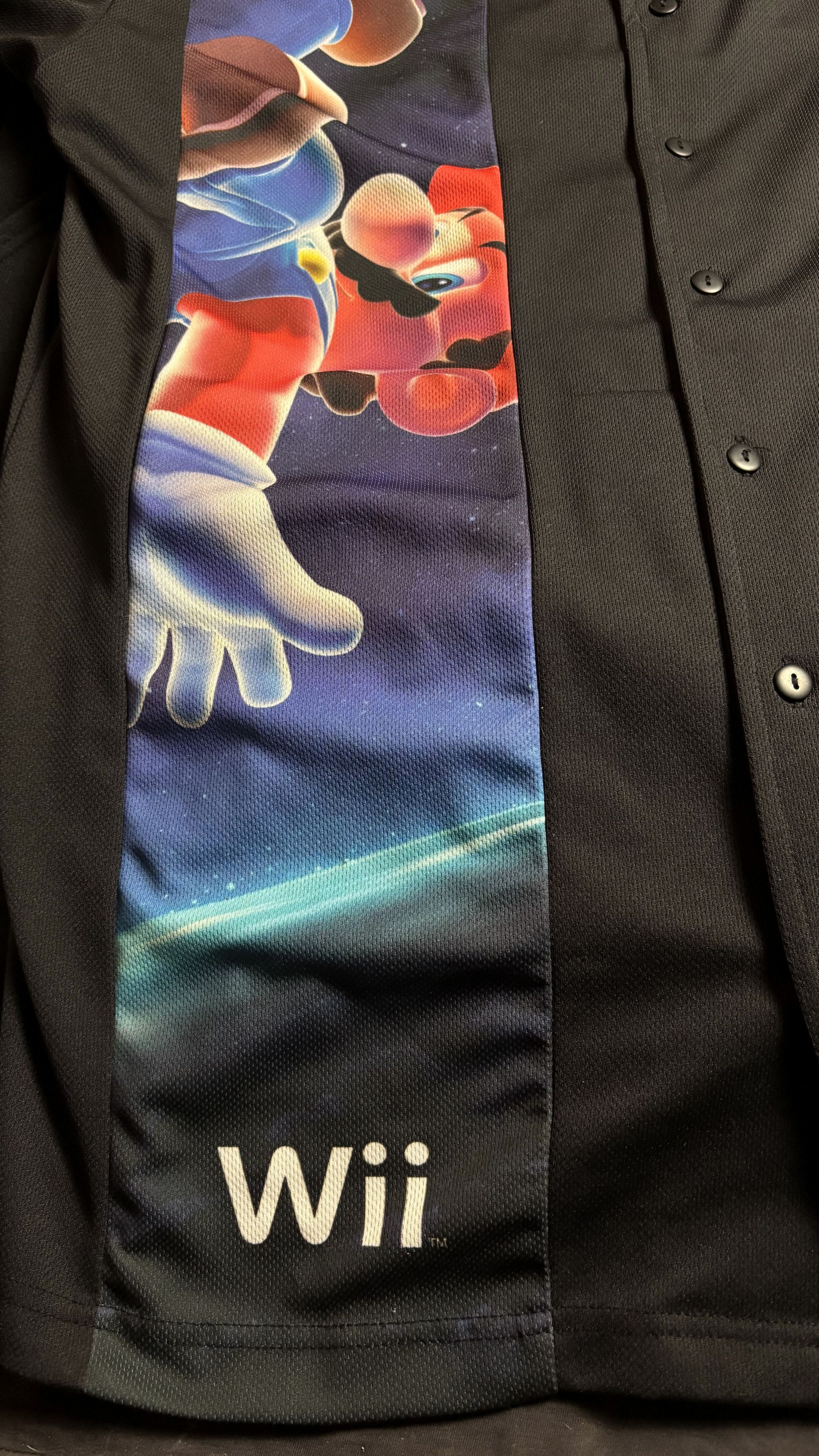 Vintage Vintage Mario Galaxy Promo T-hsirt RARE Size US L / EU 52-54 / 3 - 3 Thumbnail