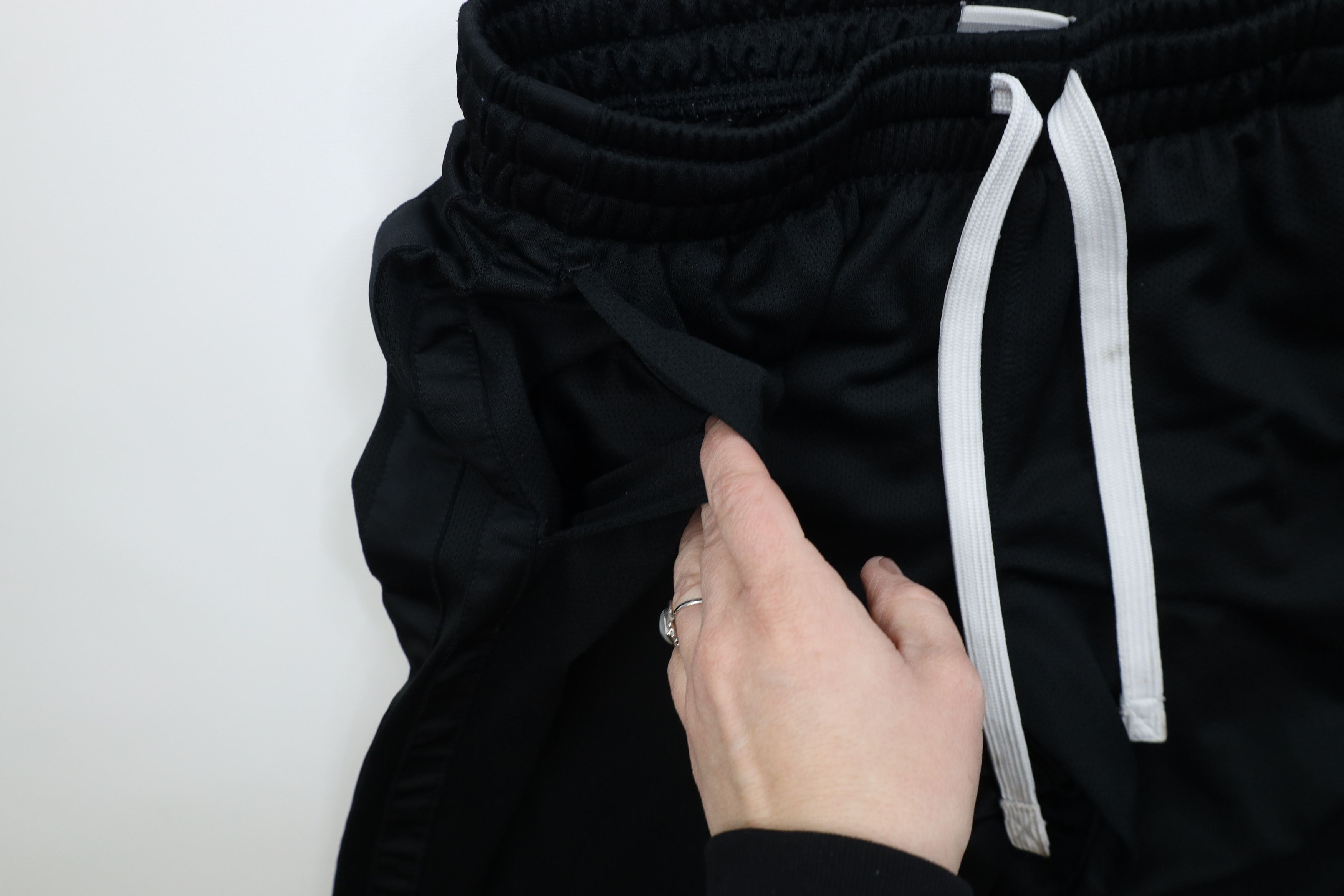 Nike Vintage Nike Travis Scott Mini Swoosh Wide Leg Pants Black Size US 36 / EU 52 - 10 Thumbnail
