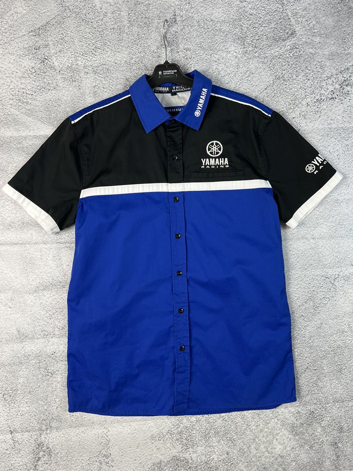 Yamaha Vintage YAMAHA RACING short sleeve shirt Size US L / EU 52-54 / 3 - 3 Thumbnail
