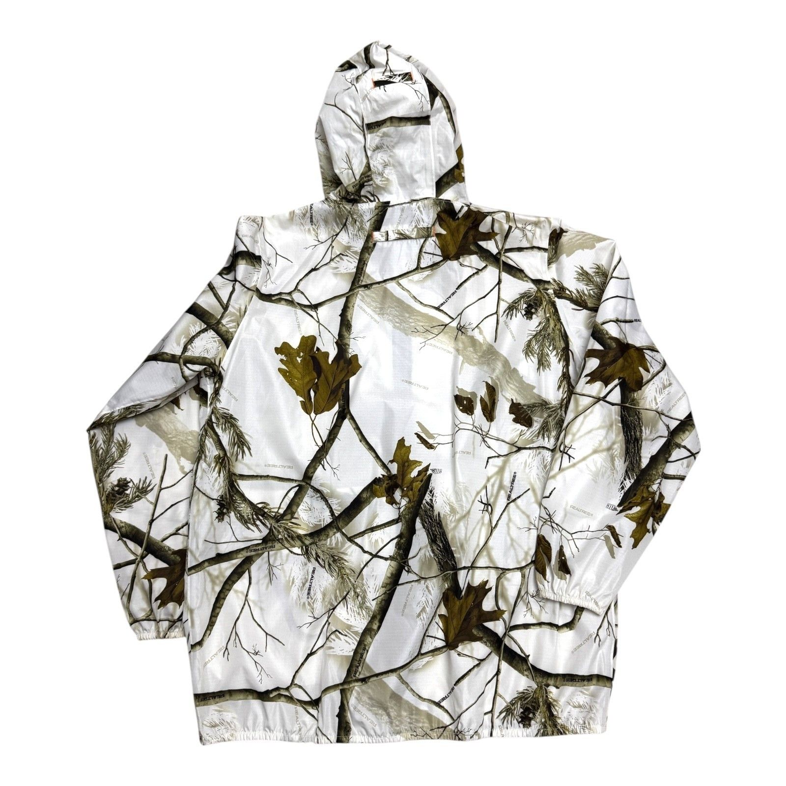 REALTREE HUNTSHIELD Camo Hunting Windbreaker Jacket Medium