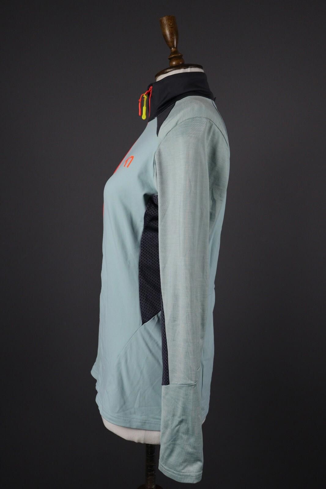 Designer Kari Traa Blue Full Zip Activewear Lightweight Jacket Size L Size L / US 10 / IT 46 - 8 Thumbnail