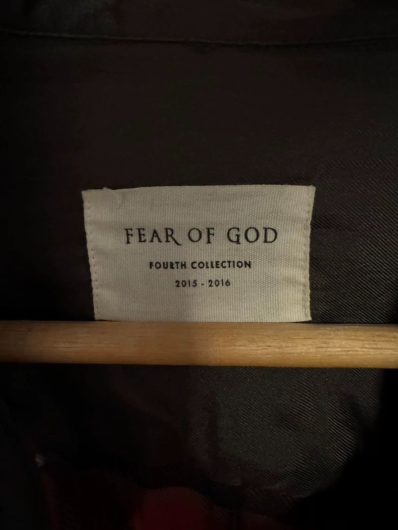 Fear of God Fear of God Red plaid shirt Size US M / EU 48-50 / 2 - 3 Thumbnail