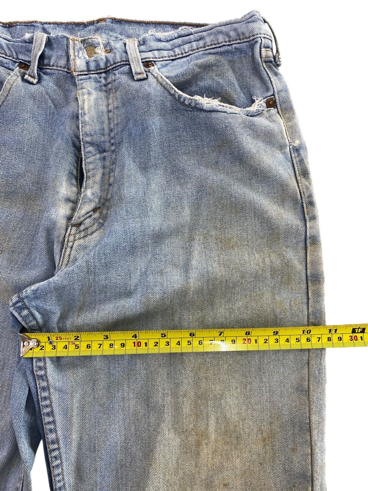 Levi's Levi’s-Faded Light Wash Style Straight Leg Jeans Size US 28 / EU 44 - 8 Thumbnail