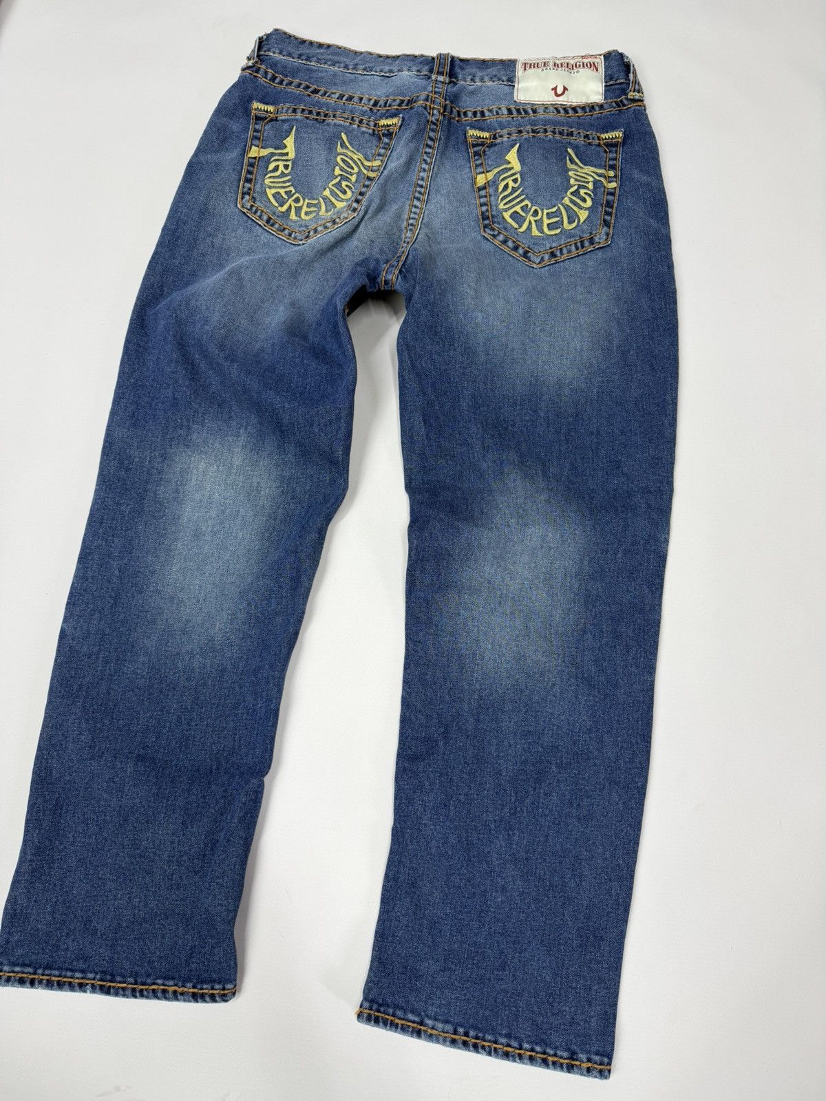 True Religion Vintage True Religion Bobby Relaxed Baggy Denim Jeans Y2K Size US 36 / EU 52 - 1 Thumbnail