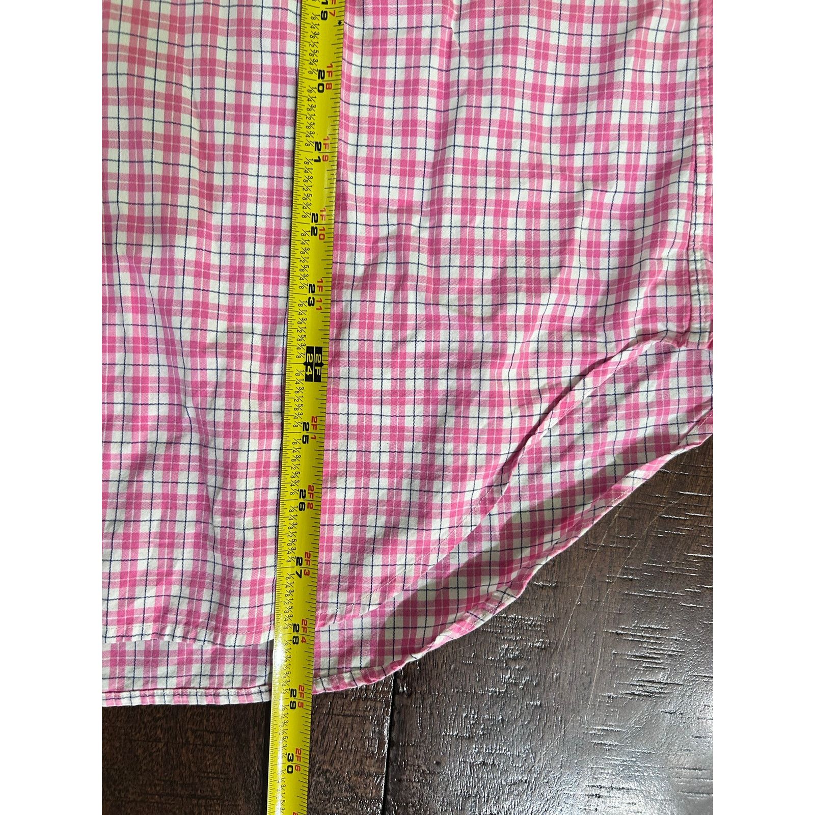 Ralph Lauren Ralph Lauren button down pink plaid shirt size 14.5 32/33 Size US M / EU 48-50 / 2 - 3 Thumbnail