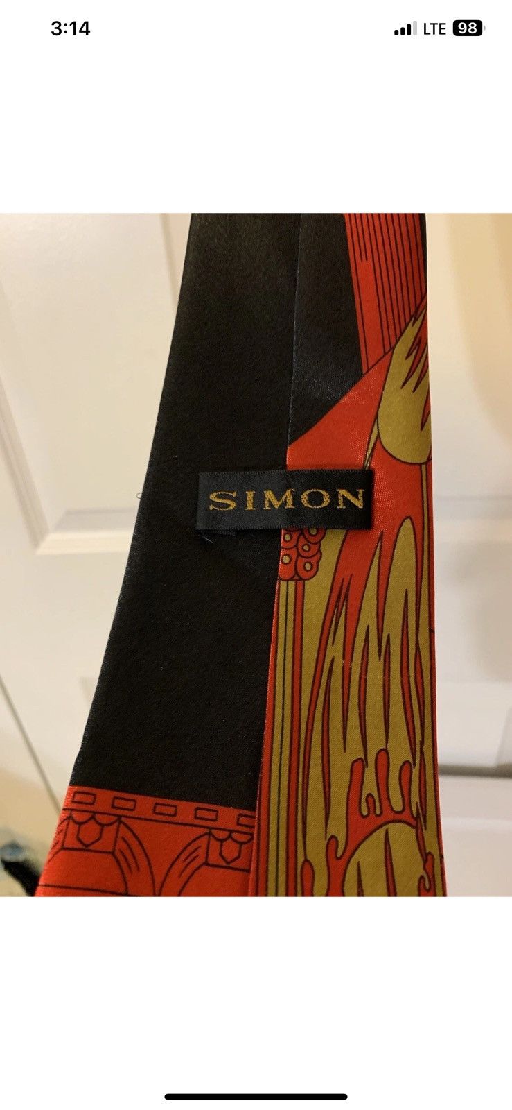 Other Looney Tunes Necktie Tie Bugs Bunny In Tux W/ Award By Simon Size ONE SIZE - 2 Thumbnail