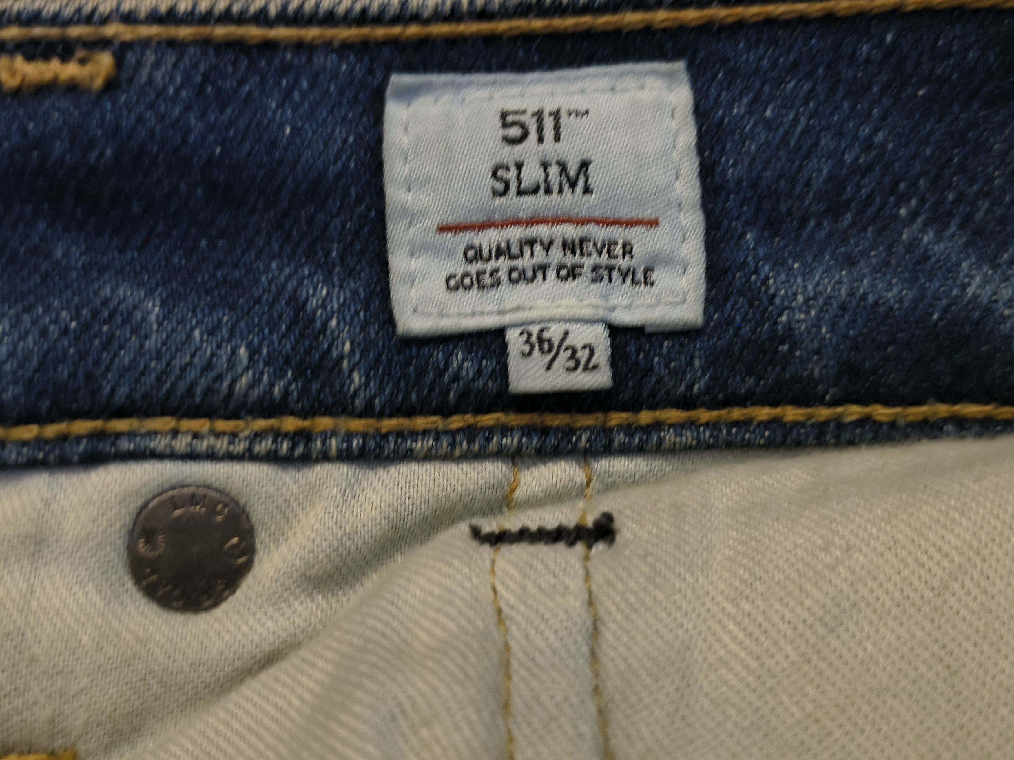 Levi's Made & Crafted Levi's 511 made and crafted in Japan selvage denim 36x32 Size US 36 / EU 52 - 14 Thumbnail