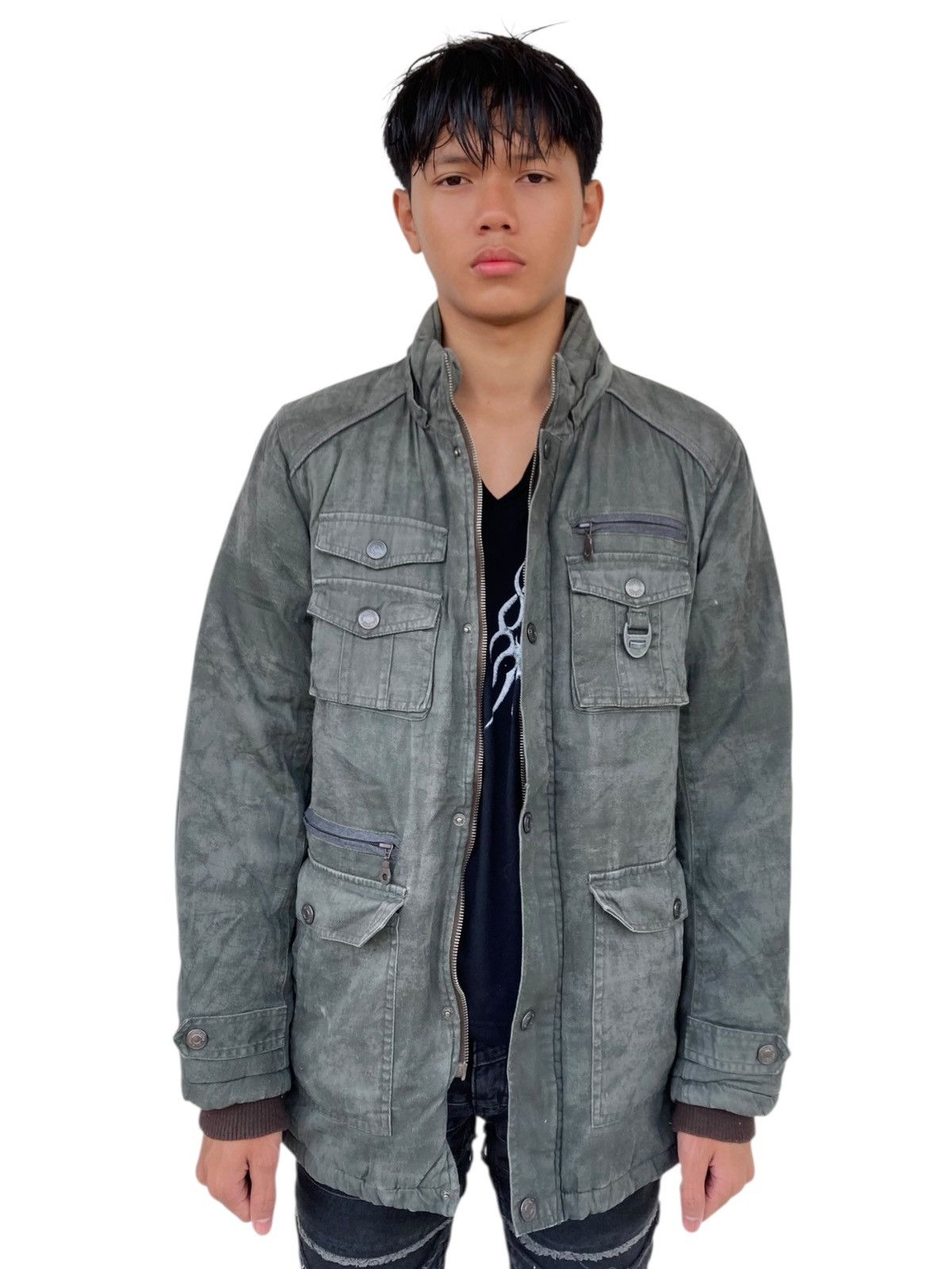 In The Attic 2000s In The Attic - Multipocket Cargo Jacket Size US M / EU 48-50 / 2 - 2 Thumbnail