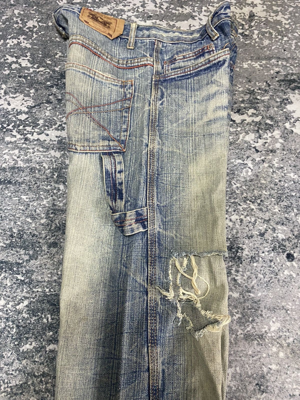 Japanese Brand Japanese Brand The M2368 Jeans Distressed Denim Pants Size US 30 / EU 46 - 11 Thumbnail
