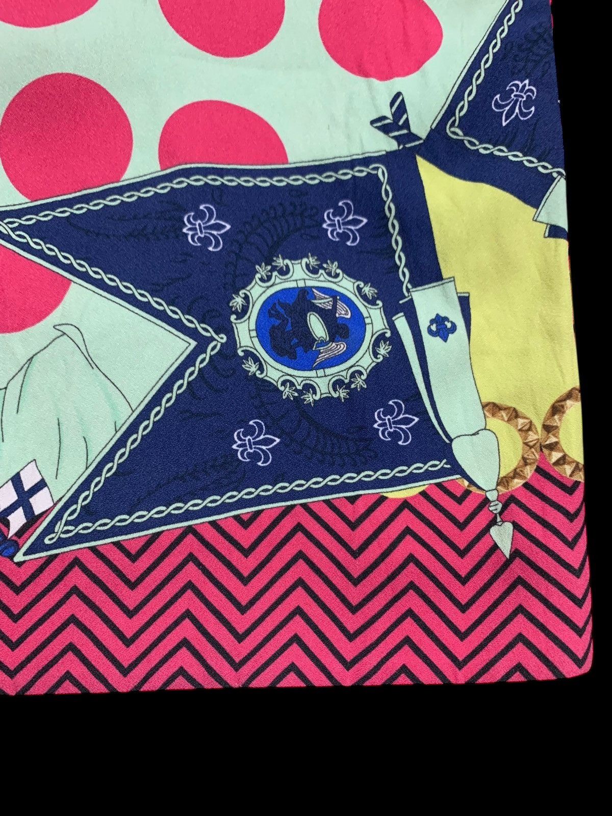 Versace SS15 VERSACE resort polca boraque mini dress Size M / US 6-8 / IT 42-44 - 7 Thumbnail