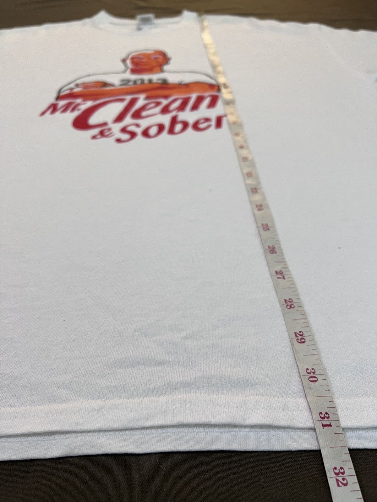Gildan × Vintage Vintage Y2K Mr Clean & Sober Logo Graphic Promo Tee 2XL Size US XXL / EU 58 / 5 - 7 Thumbnail