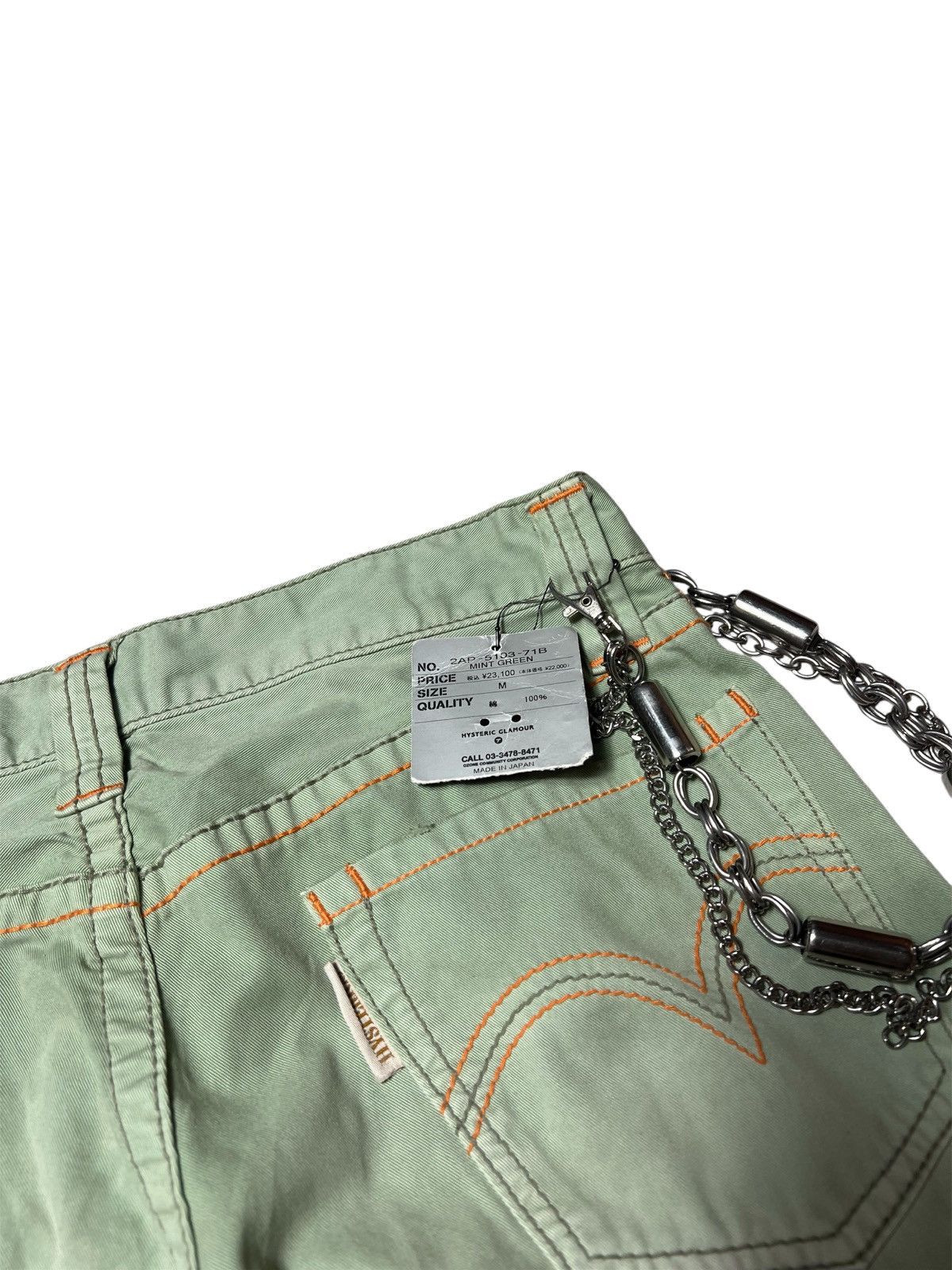 Hysteric Glamour Hysteric Glamour Button Washed Clawn Mark Flared Pants Size US 30 / EU 46 - 18 Thumbnail