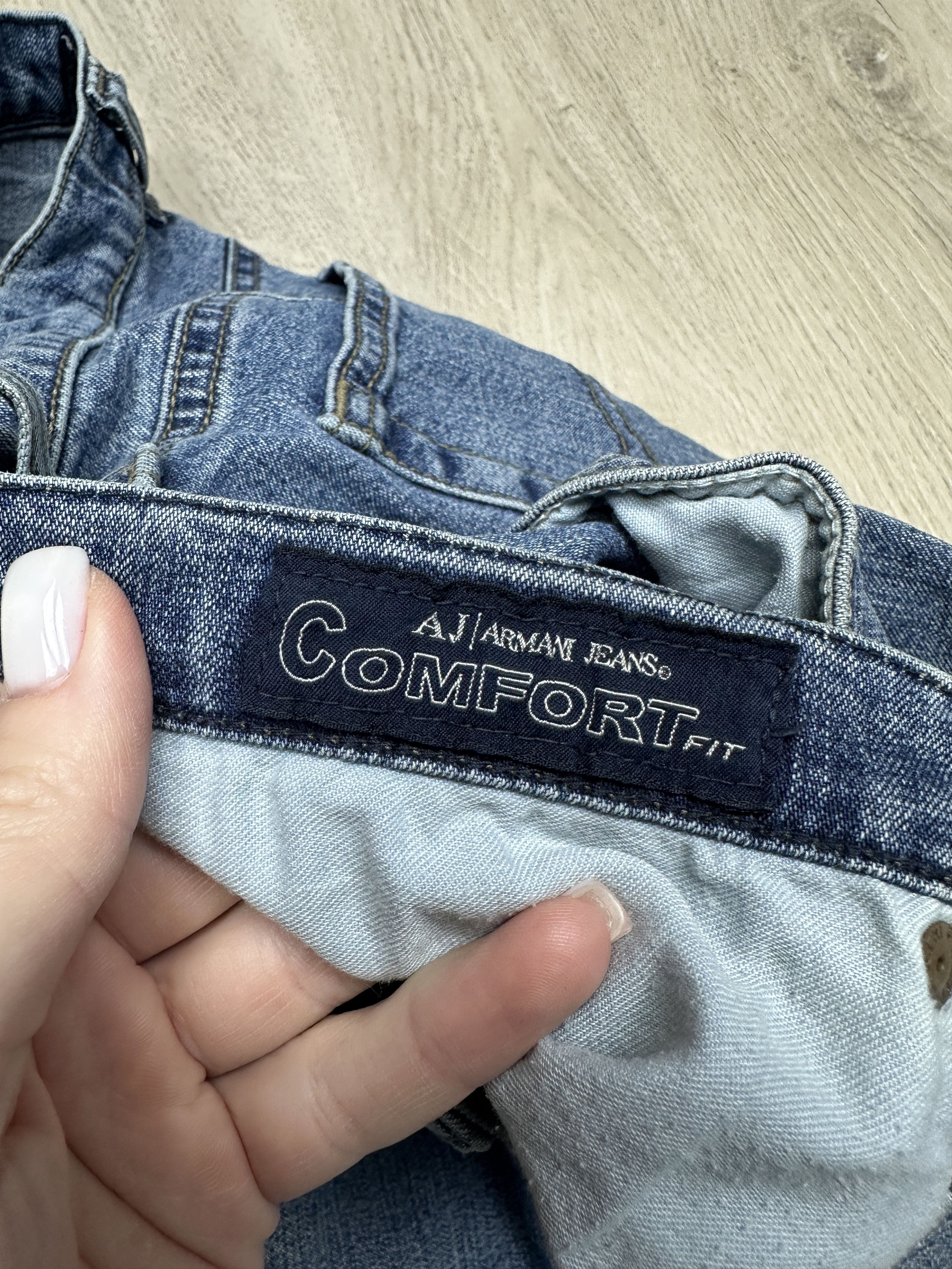 Armani Armani Jeans 90s Vintage Mens Denim Pants Jeans Size US 33 - 11 Thumbnail