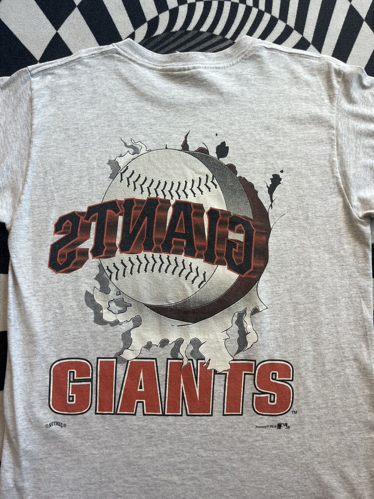 MLB Vintage MLB SAN FRANCISCO GIANTS Nutmeg 90’s Back off Tshirt Size US L / EU 52-54 / 3 - 11 Thumbnail