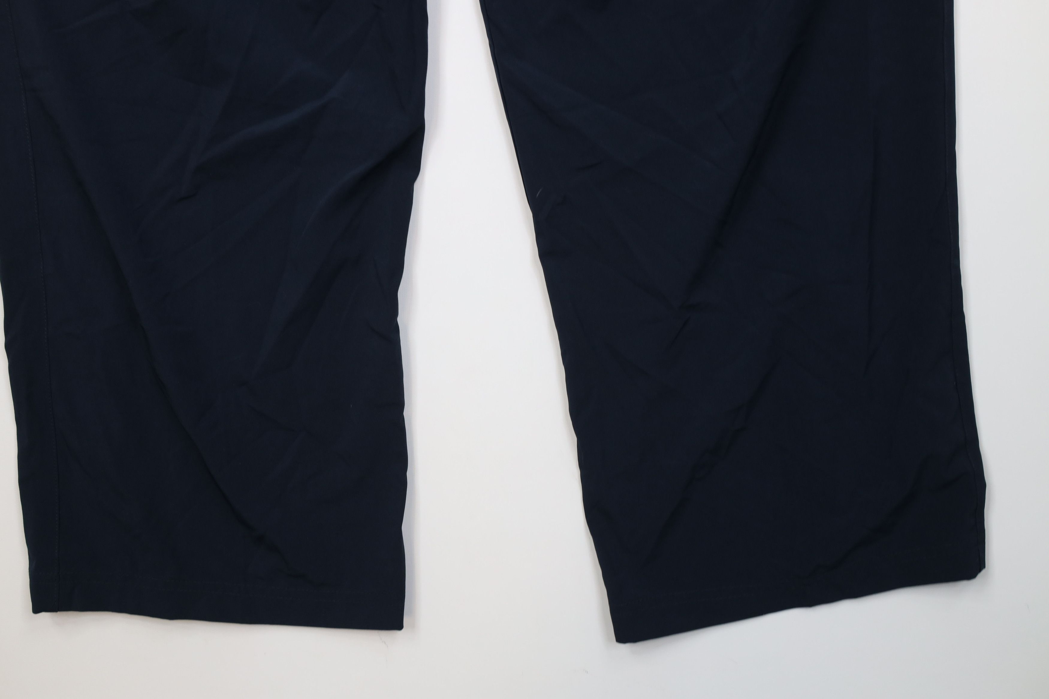 Nike Vintage Y2K Nike Running Mini Swoosh Wide Leg Pants Blue Size US 40 / EU 56 - 4 Thumbnail