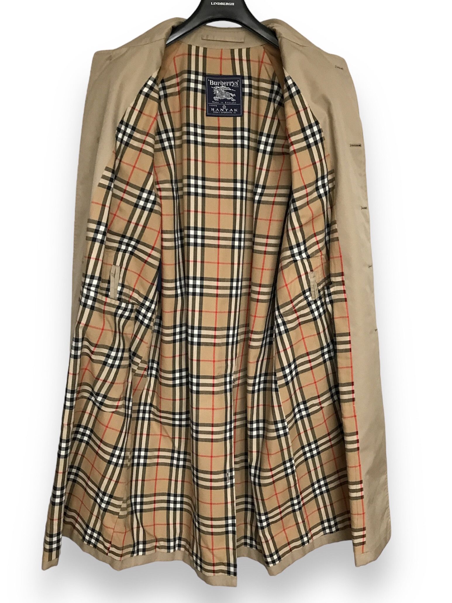 Burberry VINTAGE Y2K BURBERRY’S TRENCH COAT CHECK LINING Size US L / EU 52-54 / 3 - 4 Thumbnail
