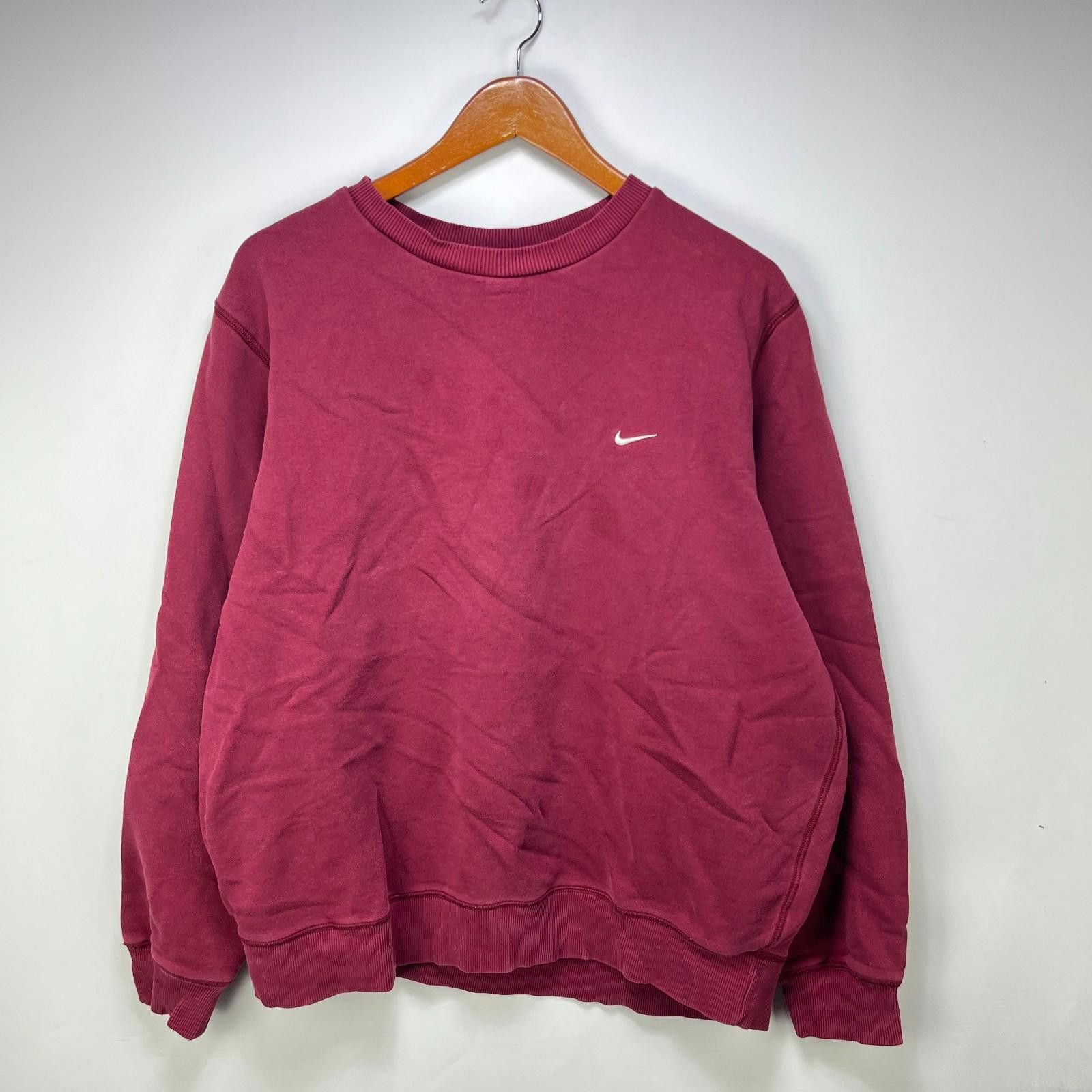 Nike Vintage Nike Mini Swoosh Sweatshirt Y2K XL Size US XL / EU 56 / 4 - 1 Thumbnail