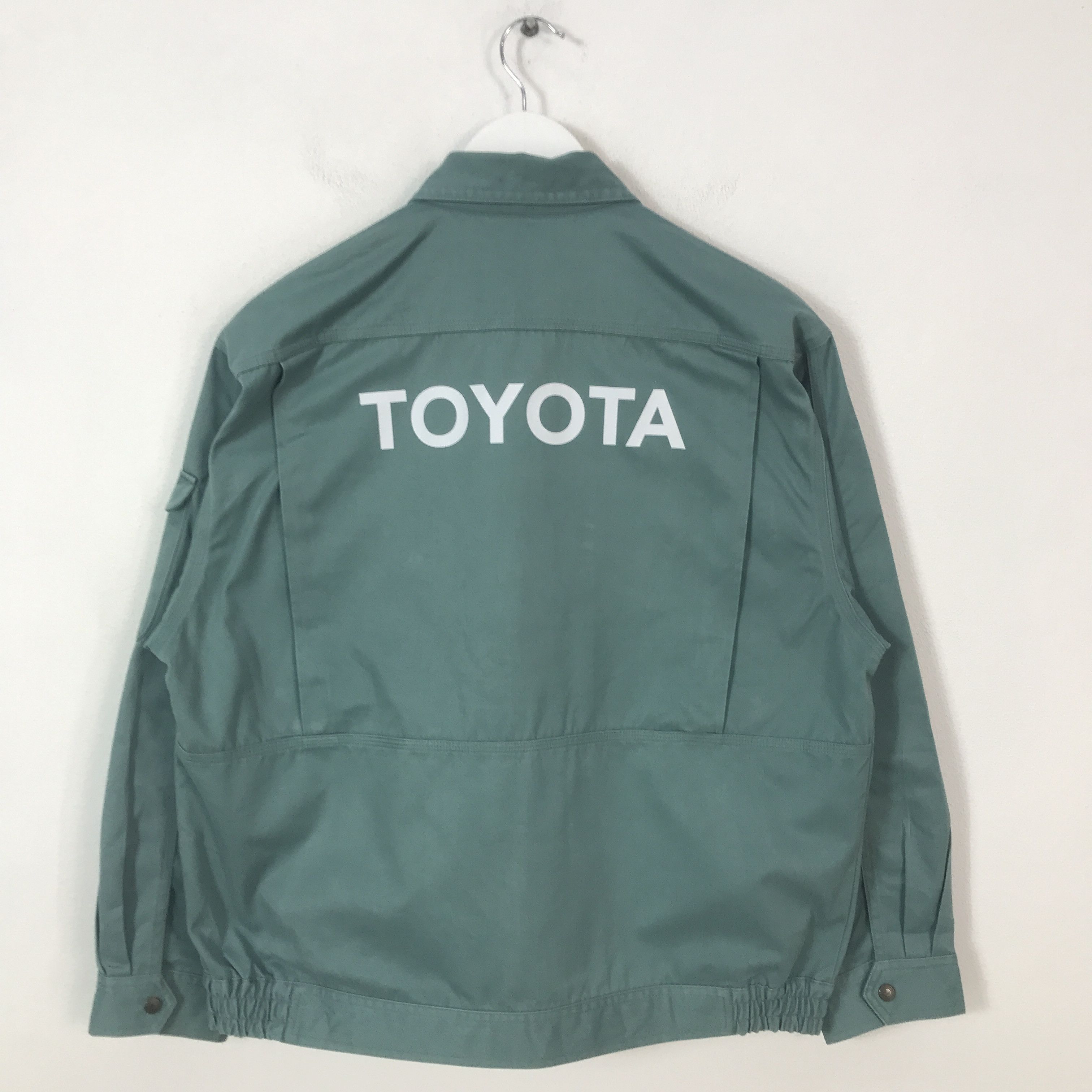 Japanese Brand Vtg Toyota Motorsport custom jacket K69B16 Size US L / EU 52-54 / 3 - 1 Thumbnail