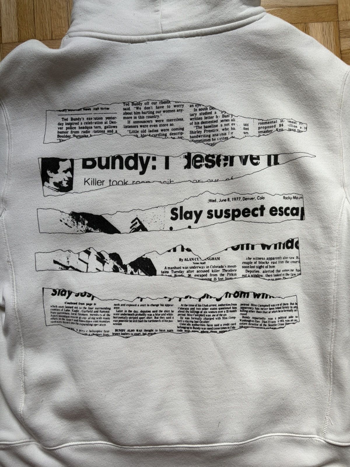Revenge Revenge Ted Bundy Hoodie Size US M / EU 48-50 / 2 - 3 Thumbnail