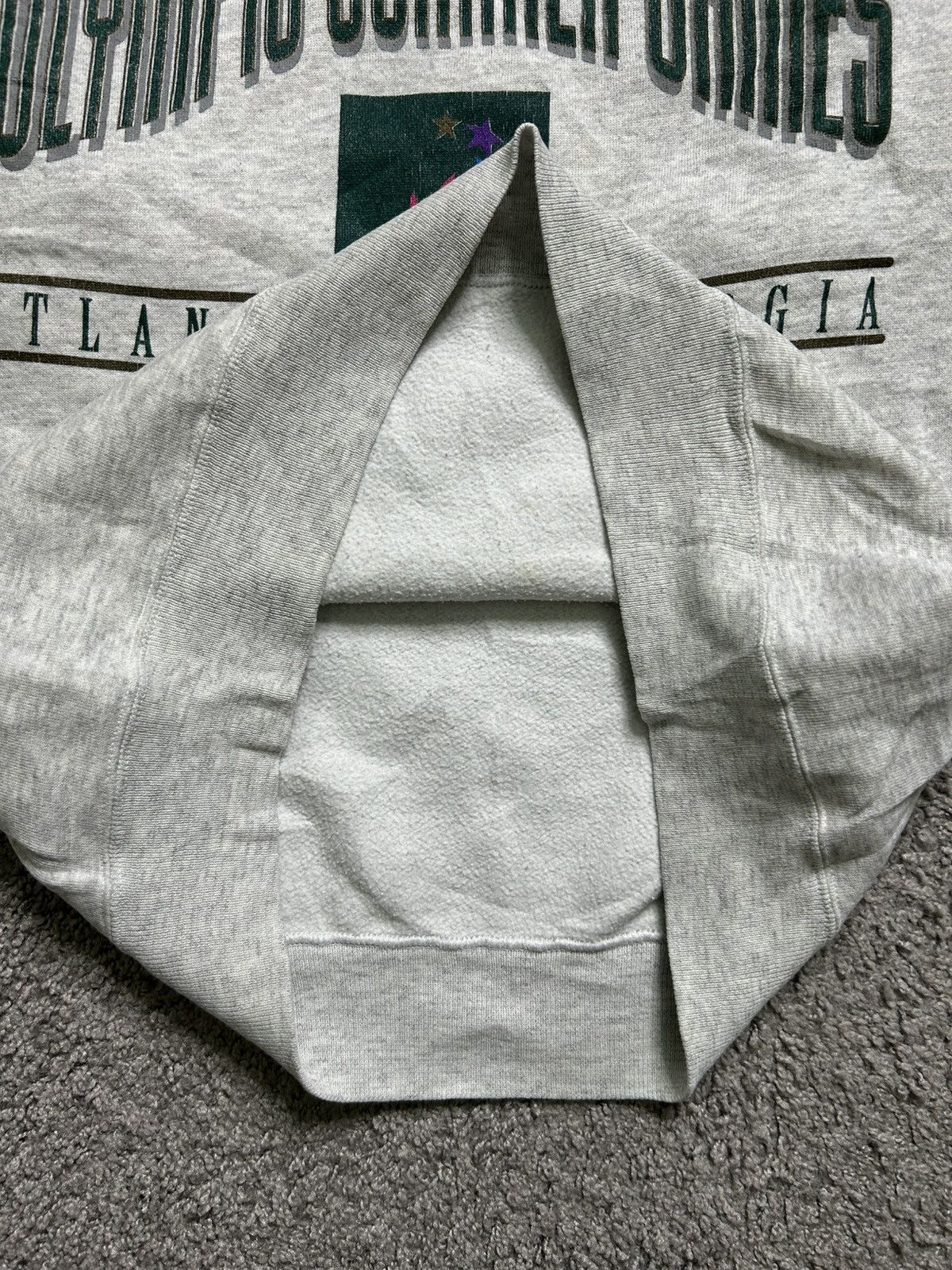 Vintage Vintage 90s Olympics Crewneck Dated 1992 1996 Made in USA Size US L / EU 52-54 / 3 - 6 Thumbnail