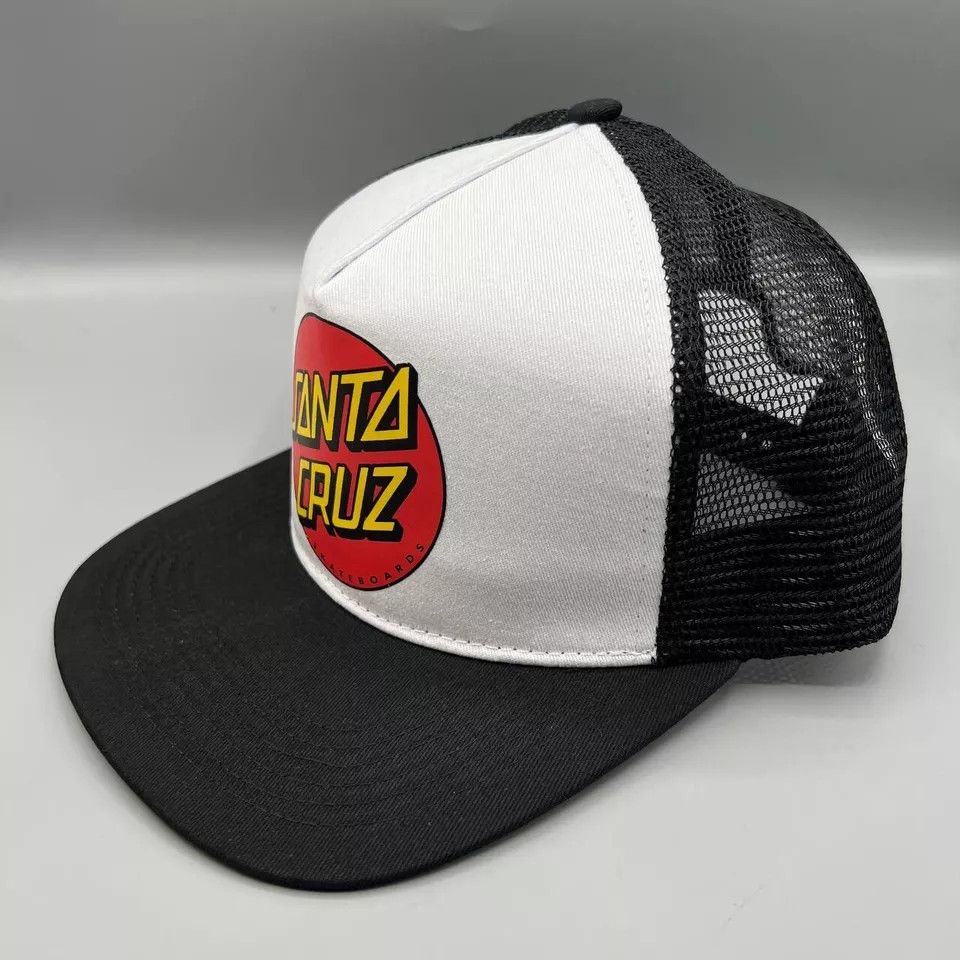 Santa Cruz Skateboards Santa Cruz Skateboards Trucker Hat Men Snap Back Cap New Size ONE SIZE - 2 Thumbnail
