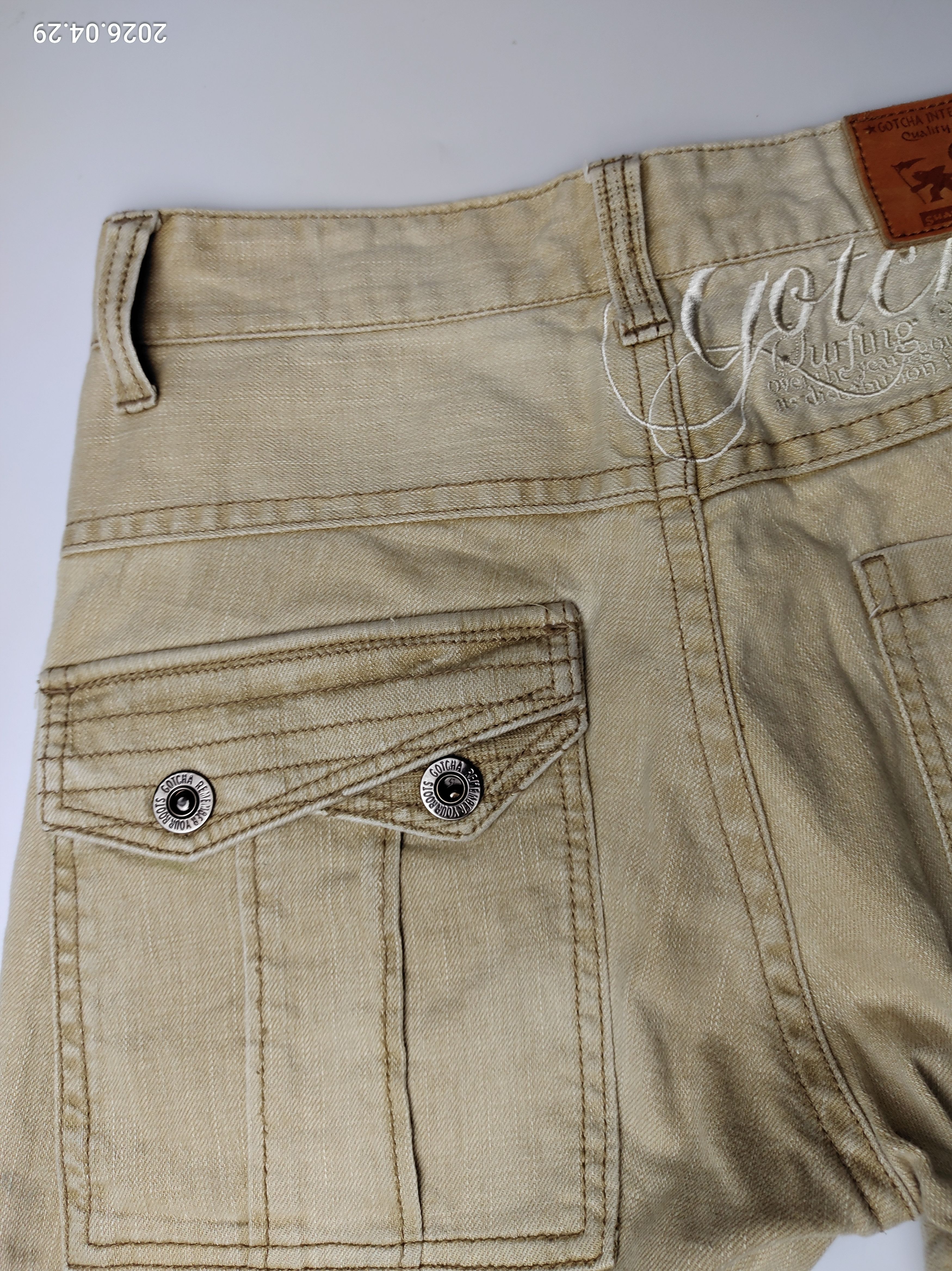 If Six Was Nine Gotcha Surf embroidered pants Size US 30 / EU 46 - 13 Thumbnail