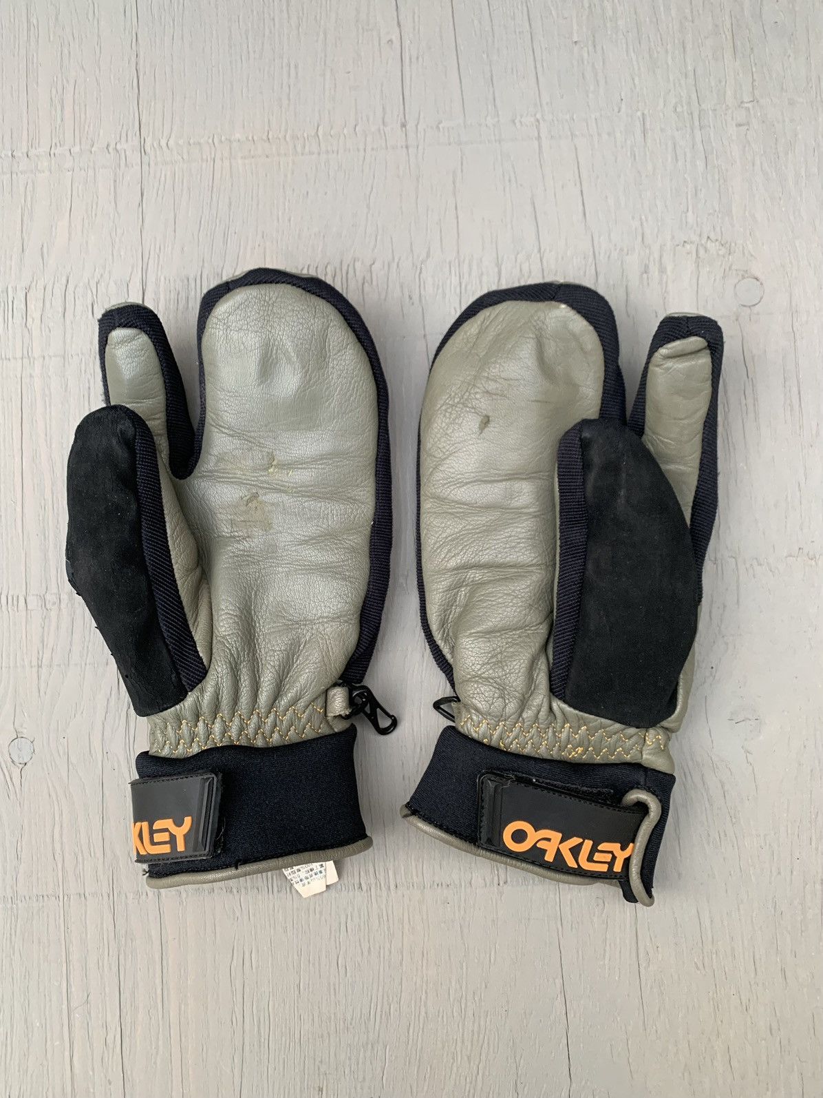 Oakley × Vintage Vintage Oakley Mittens Tabi Trigger Mitt Winter Software 90s Size ONE SIZE - 3 Thumbnail
