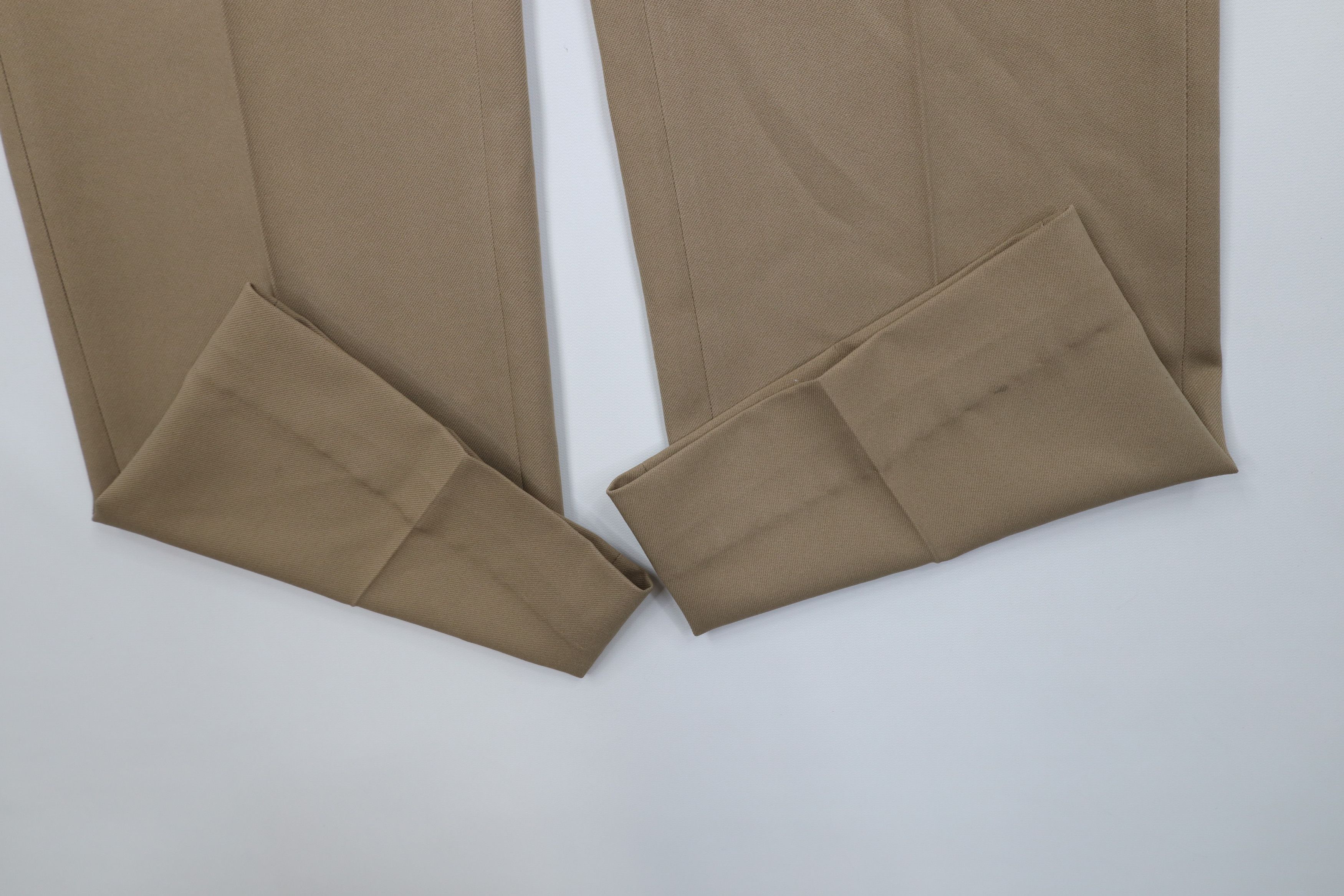 Vintage Vintage 70s Streetwear Flared Wide Leg Chino Pants Beige USA Size US 34 / EU 50 - 5 Thumbnail