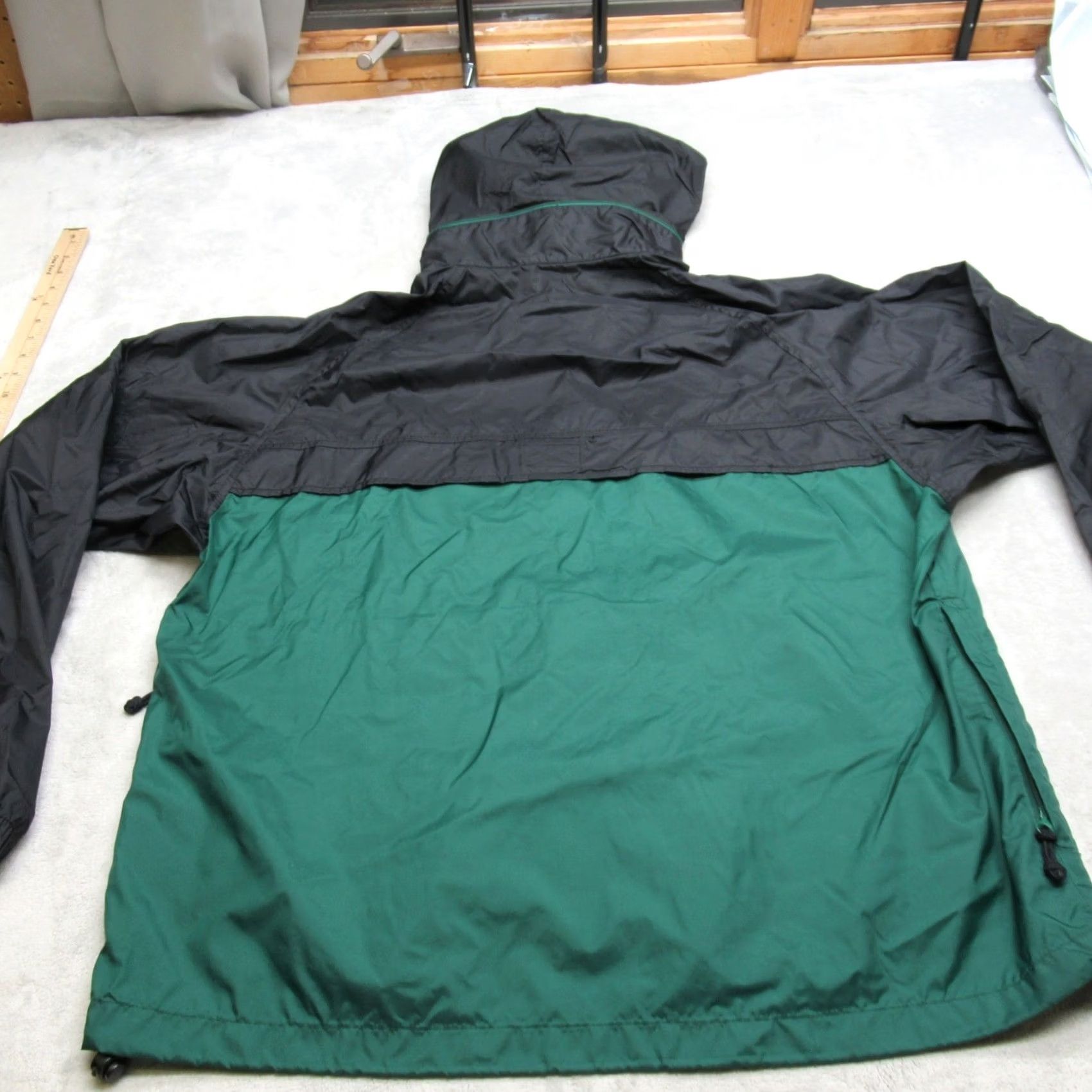 Vintage Columbia Jacket Mens L Green Hooded Packable Waterproof Full Zip Rain Light Casual Weather Windbreaker Hiking Outdoors Mens Size US L / EU 52-54 / 3 - 2 Thumbnail