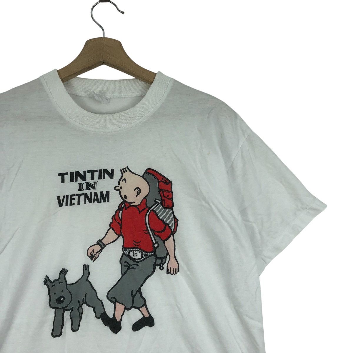 Vintage Vintage Movie The ADVENTURES OF TINTIN In Vietnam T-Shirt Size US S / EU 44-46 / 1 - 4 Thumbnail