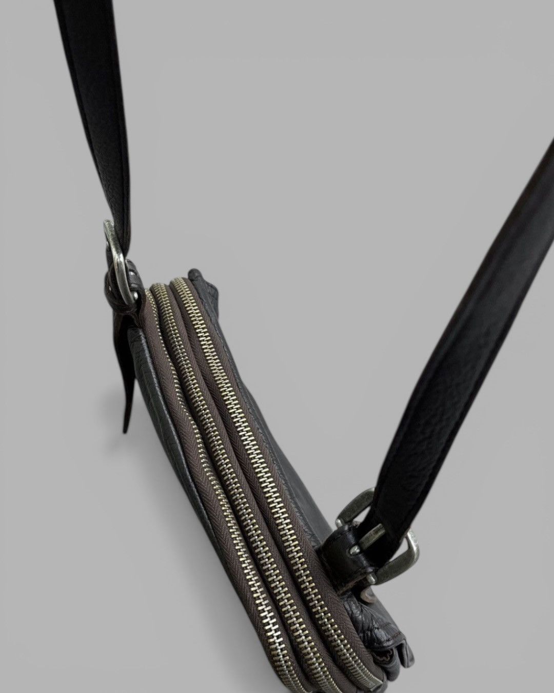 LIEBESKIND BERLIN Vintage L.BERLIN Margiela Style Multi Zipped Crossbody Bag Size ONE SIZE - 20 Thumbnail