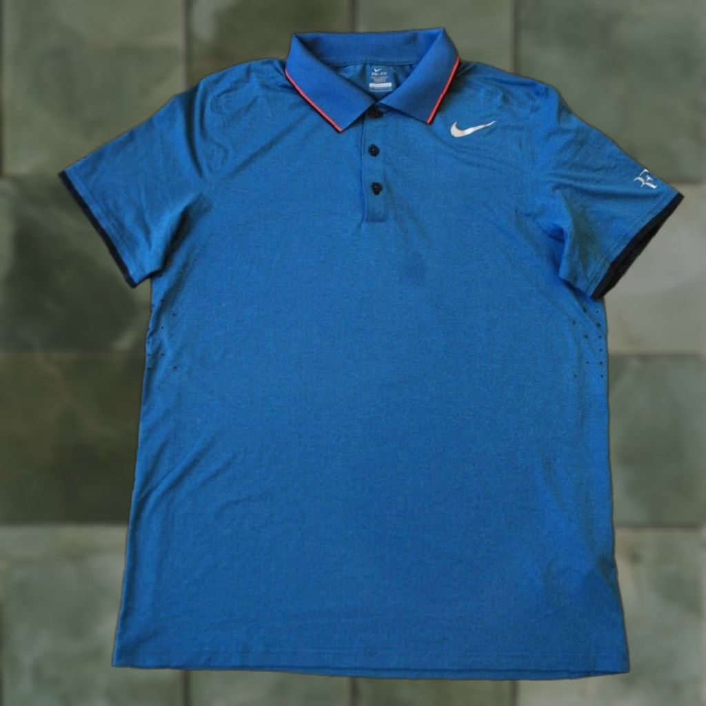 Nike NIKE ROGER FEDERER SHIRT RF AUSTRALIAN OPEN 2014 ORIGINAL JERSEY L Shirt Men Polo Tennis RF 596548-370 Multicolor Size US L / EU 52-54 / 3 - 1 Thumbnail