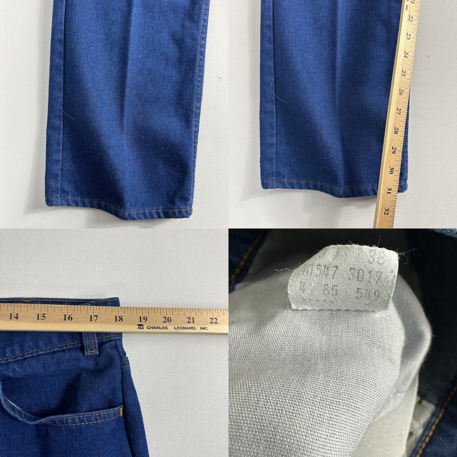 Levi's VINTAGE Levi’s Jean Mens Size 36x31 Blue Orange Tab 80s 1984 Skosh More Room Size US 36 / EU 52 - 8 Thumbnail