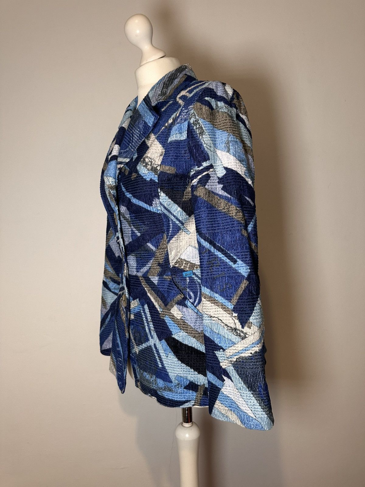 Christian Lacroix Vintage corduroy abstract blazer Christian Lacroix Size L / US 10 / IT 46 - 2 Thumbnail