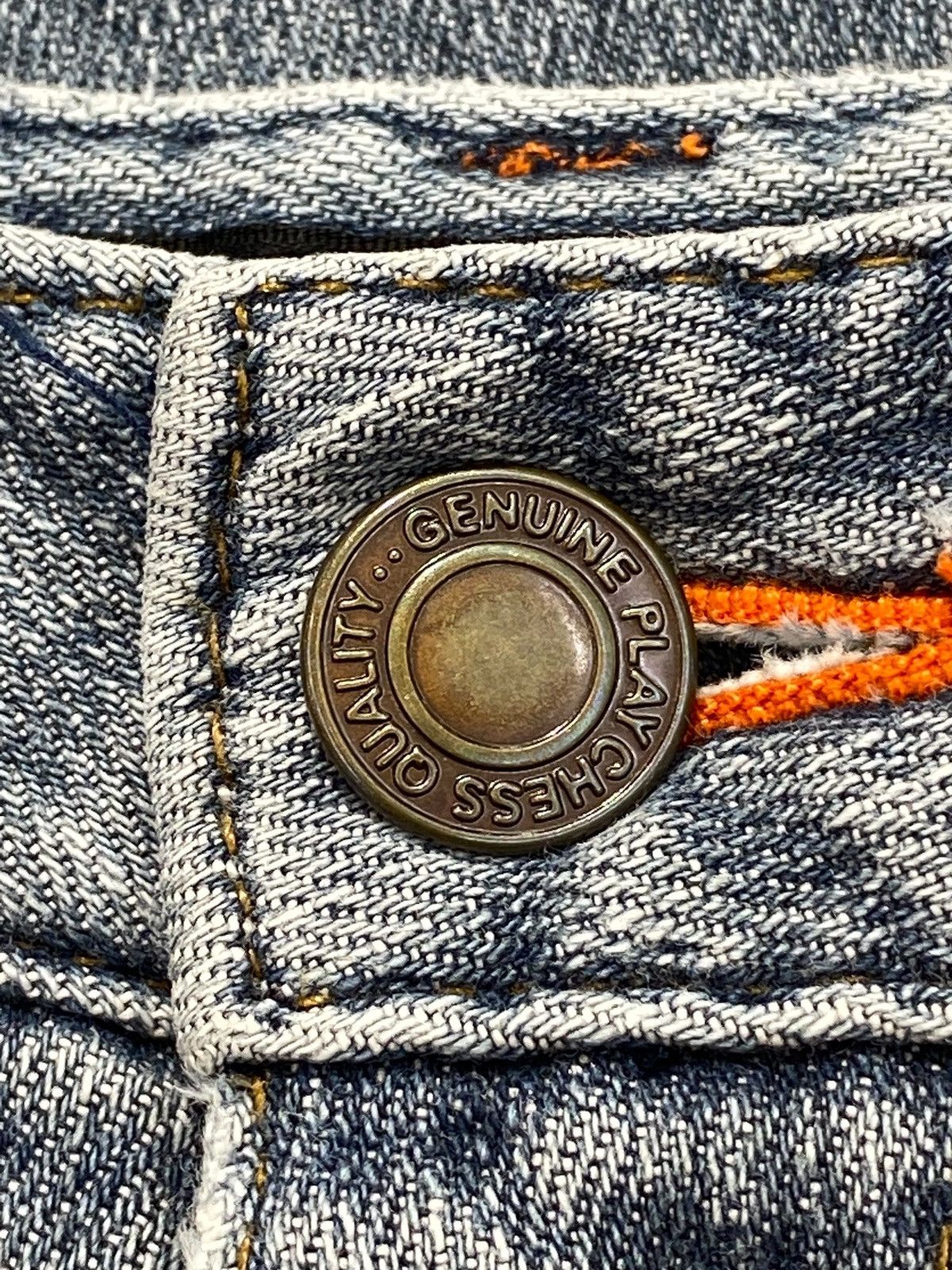 Japanese Brand Japanese Brand Faded Wash Style Flare Jeans Size US 27 - 11 Thumbnail