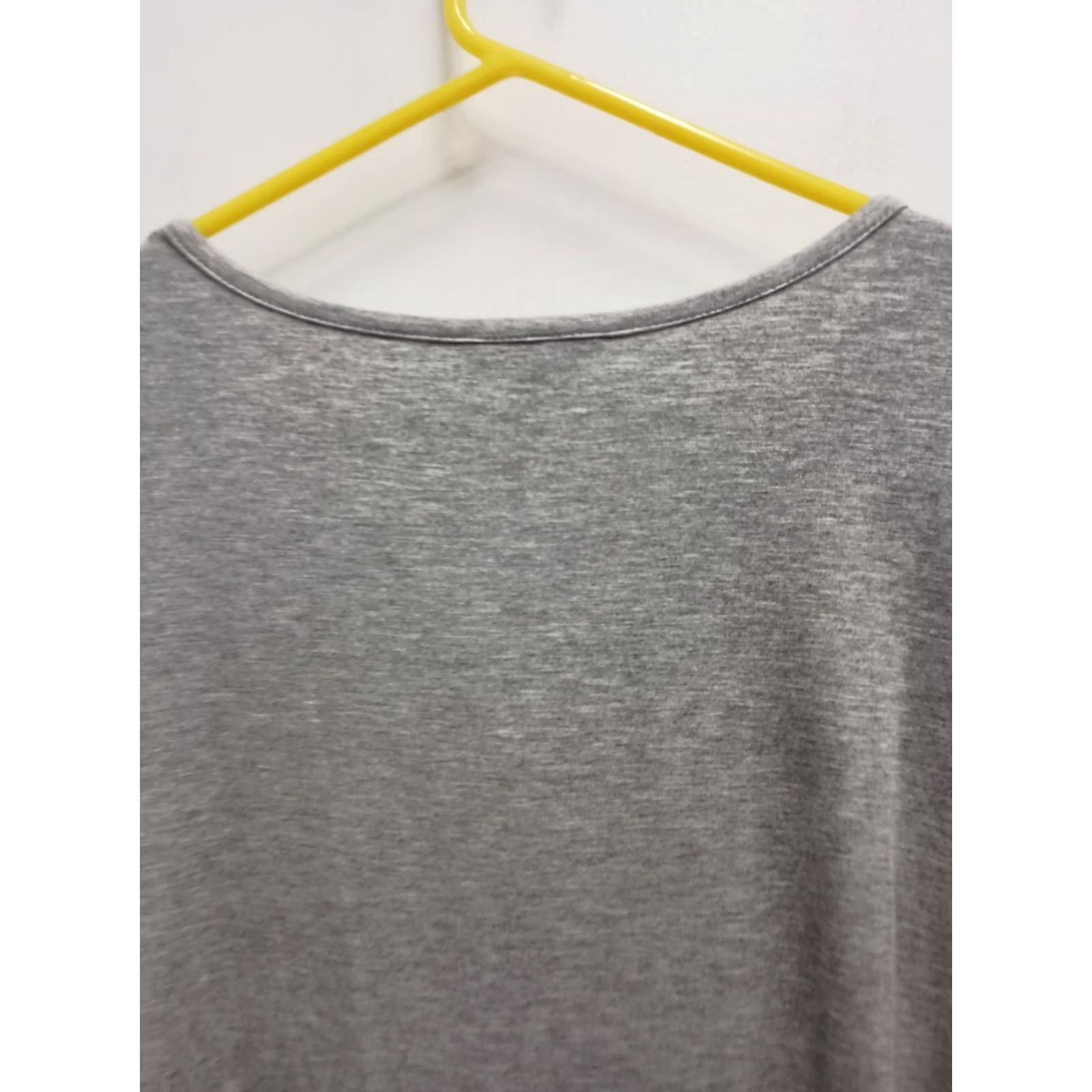 Vintage Amaryllis Womens Henley Top Large Gray Crochet Long Sleeve BOHO Casual Peasant T-Shirt Regular Womens L Gray Crochet Henley Long Sleeve Bohemian Size L / US 10 / IT 46 - 8 Thumbnail