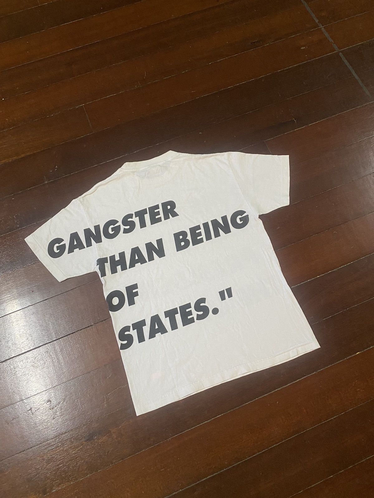 Supreme Vtg y2k Supreme Goodfellas Quote To Me Being A Gangster ss07 Size US M / EU 48-50 / 2 - 8 Thumbnail