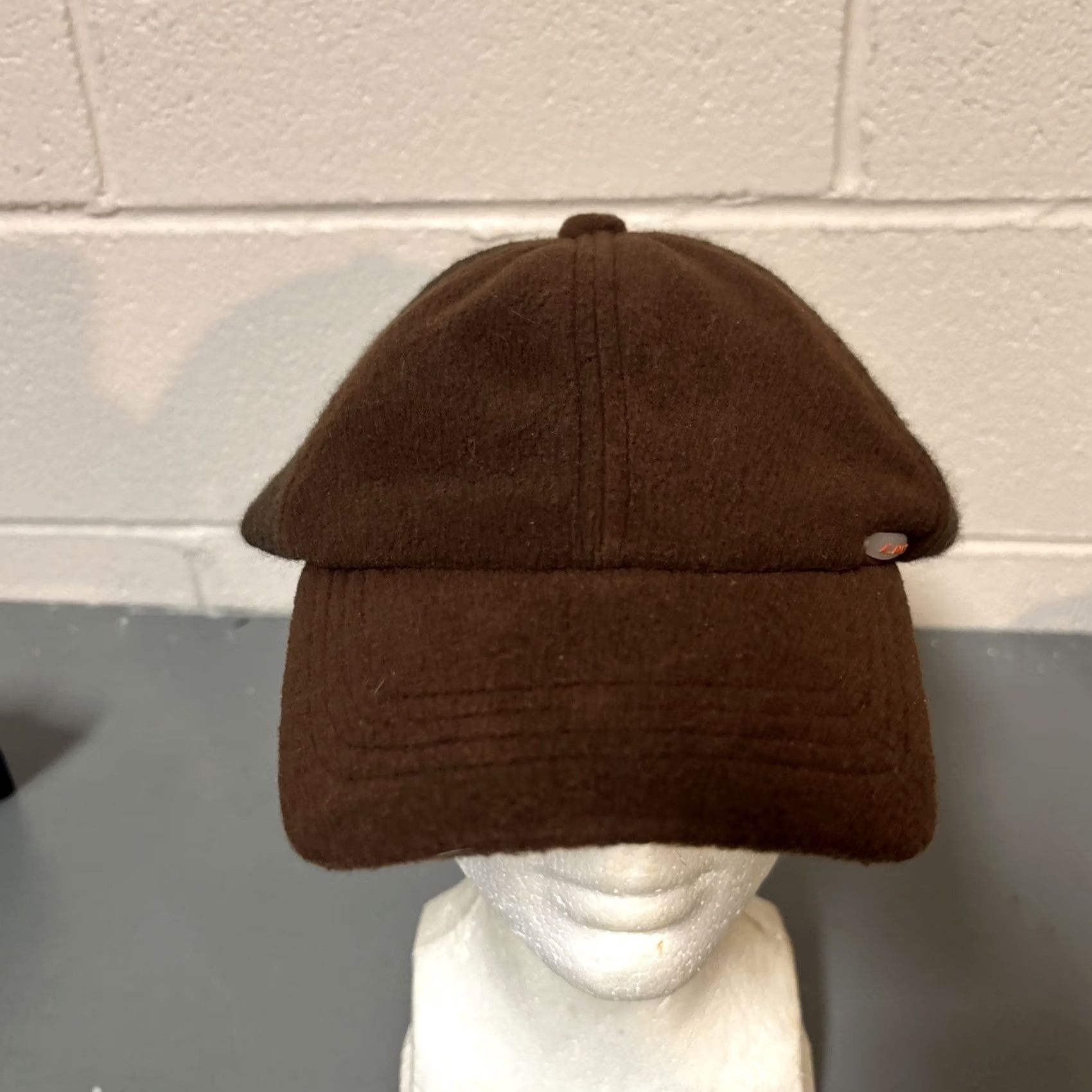 Vintage Angelo Litrico Driver Cap Brown One Size Men’s Baseball Cap Size ONE SIZE - 3 Thumbnail