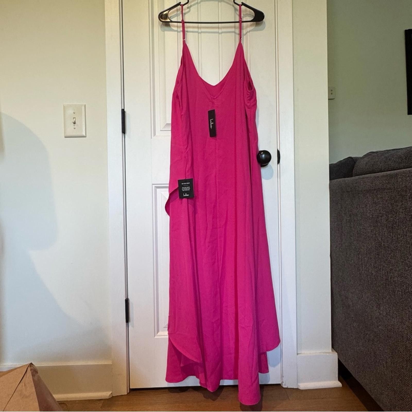 Lulus Lulu's pink High Low Dress-XL Size XL / US 12-14 / IT 48-50 - 3 Thumbnail
