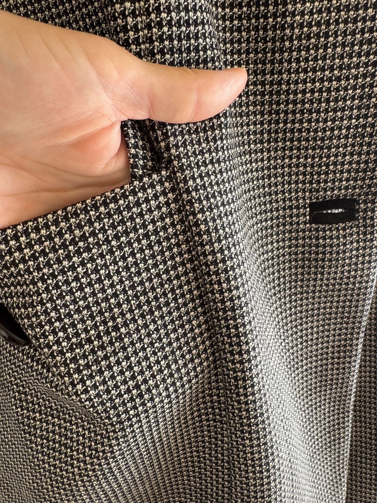 Vintage Conrad C Collection 100% wool 2 pc set blazer Size 32" / US 10 / IT 46 - 6 Thumbnail