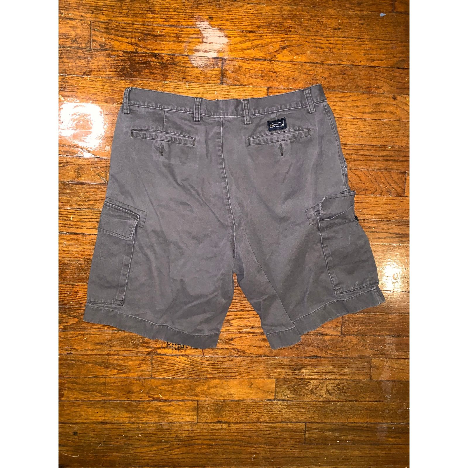 Nautica Nautica Clipper Cargo Shorts Dark Gray Relax Fit Men’s 36W Size US 36 / EU 52 - 2 Thumbnail