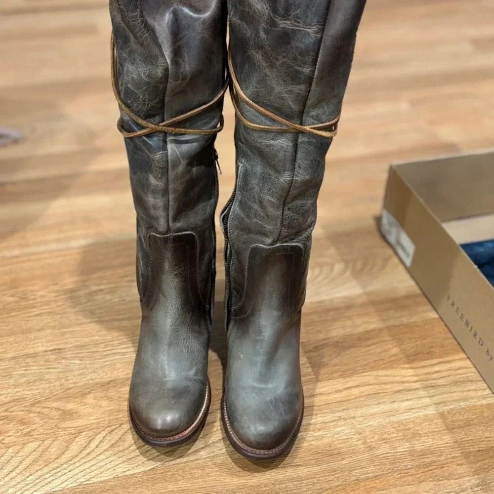 FREEBIRD Freebird by Steven Cosmo Leather Boot NWT Size US 10 / IT 40 - 4 Thumbnail