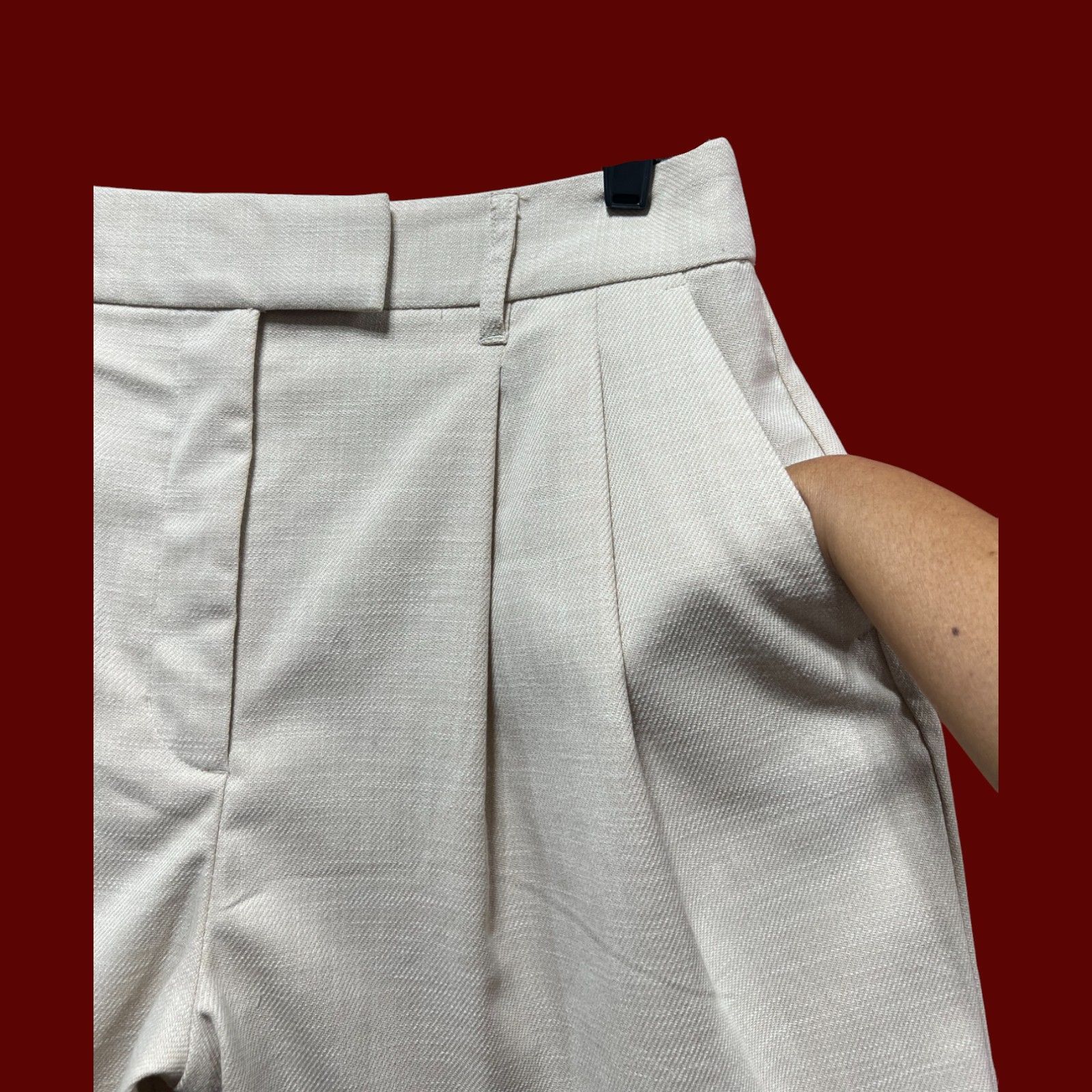 Worthington Worthington - Women's Mid-Rise 8.5" Inseam City Short - Beig Size 30" / US 8 / IT 44 - 12 Thumbnail