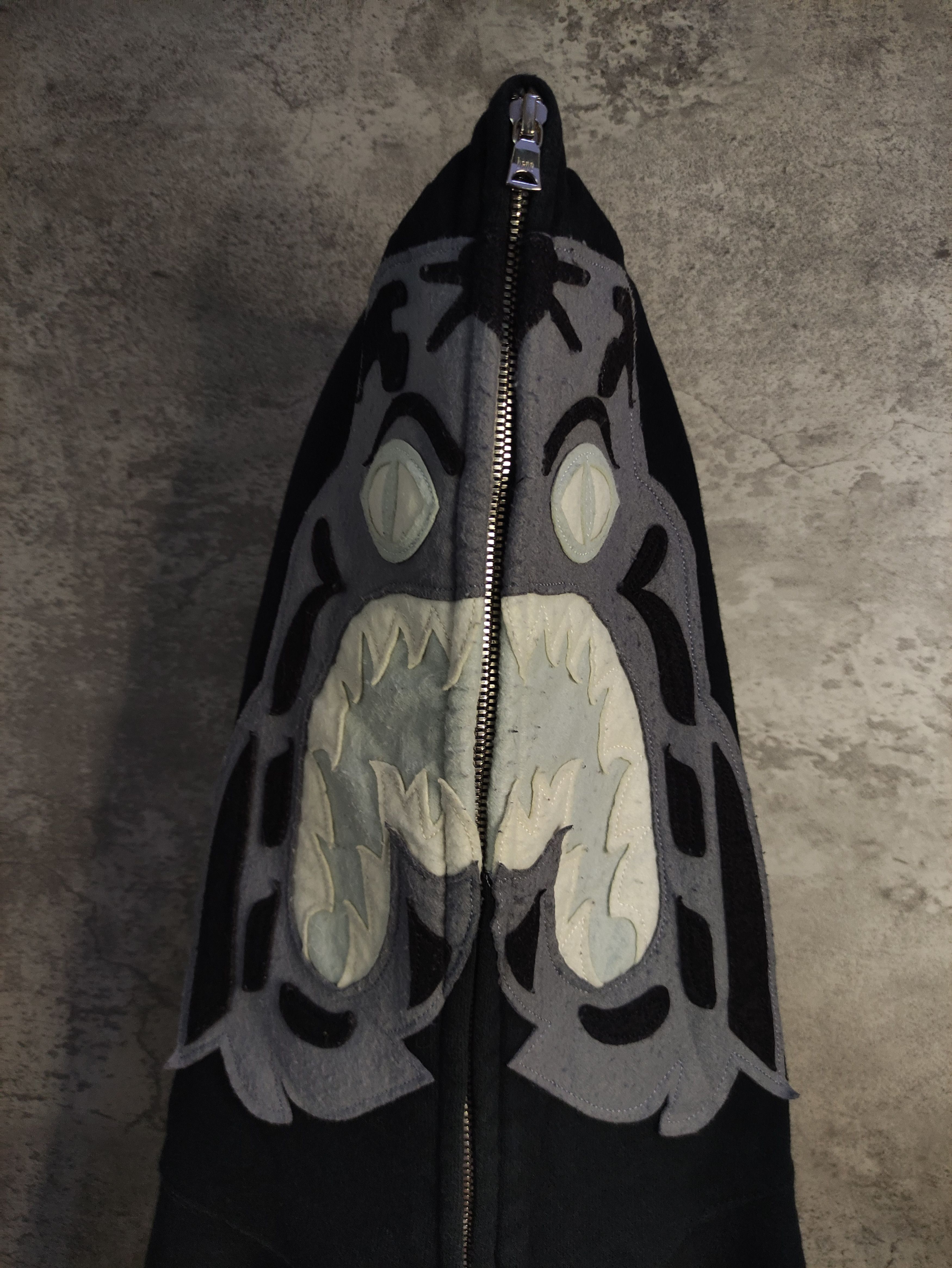 Bape Bape - A Bathing Ape Hoodie Shark Funthera Militia Size US L / EU 52-54 / 3 - 4 Thumbnail