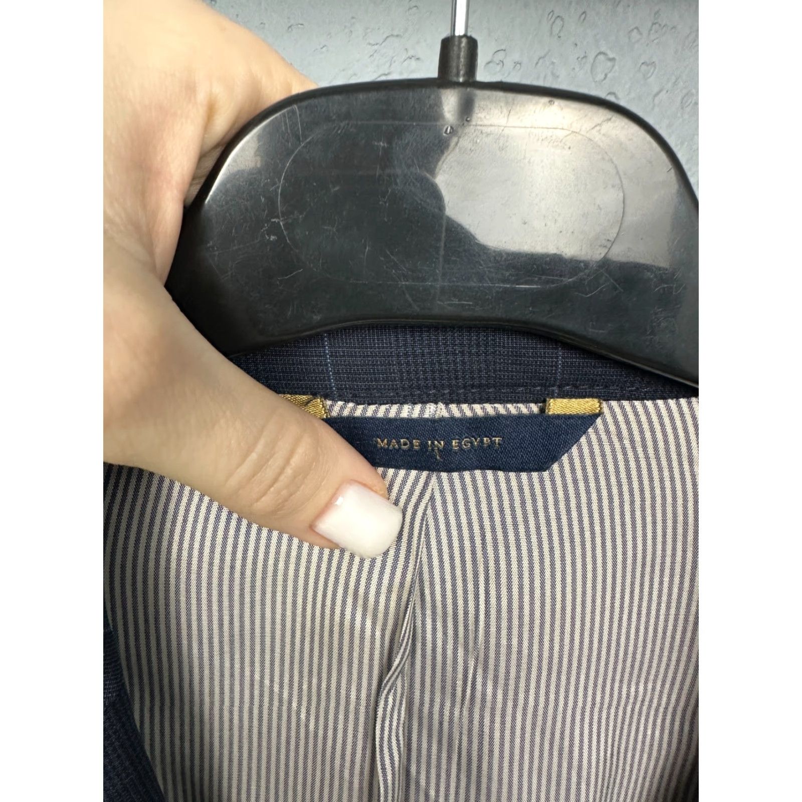 Brooks Brothers Brooks Brothers Mens Wool Blazer Jacket Size 52 Blue Check Blazer Mens 52 Blue Wool Jacket Front Two-Button Vintage: No Size 52R - 3 Thumbnail
