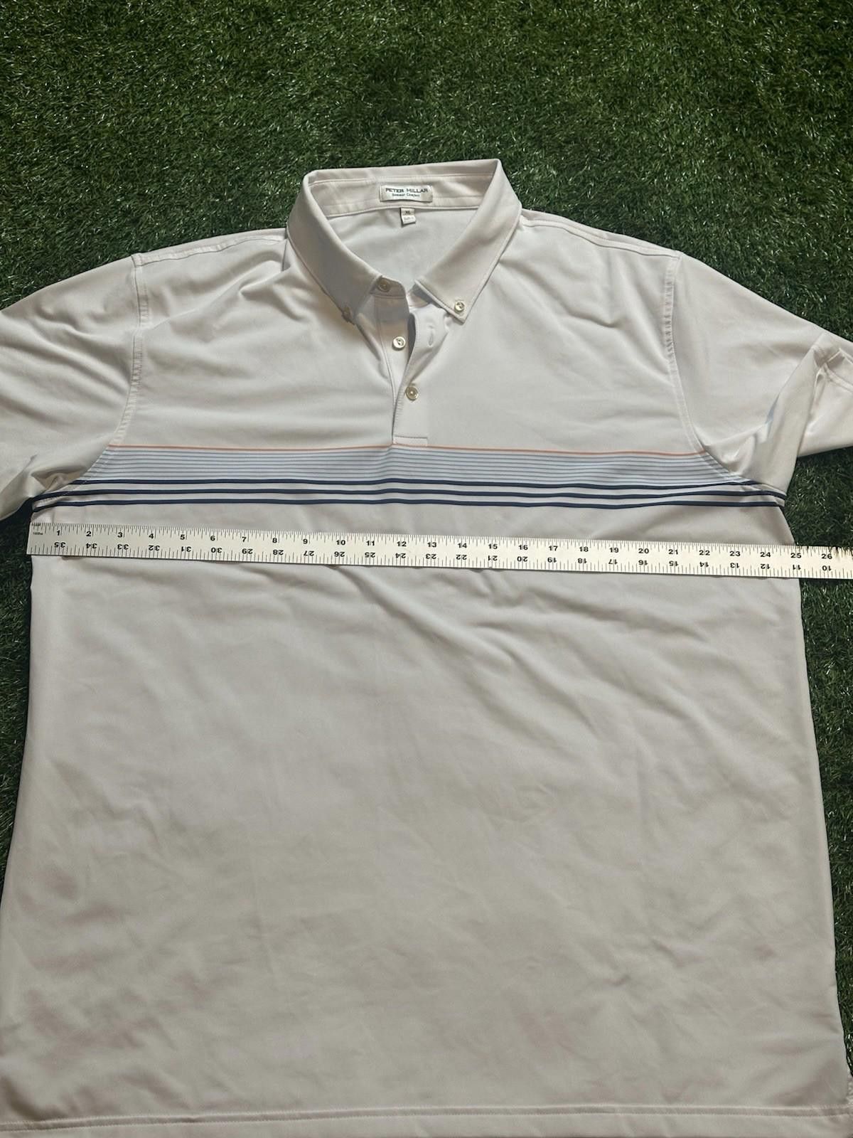 Peter Millar PETER MILLAR SUMMER COMFORT POLO size XL *Read Description Size US XL / EU 56 / 4 - 3 Thumbnail