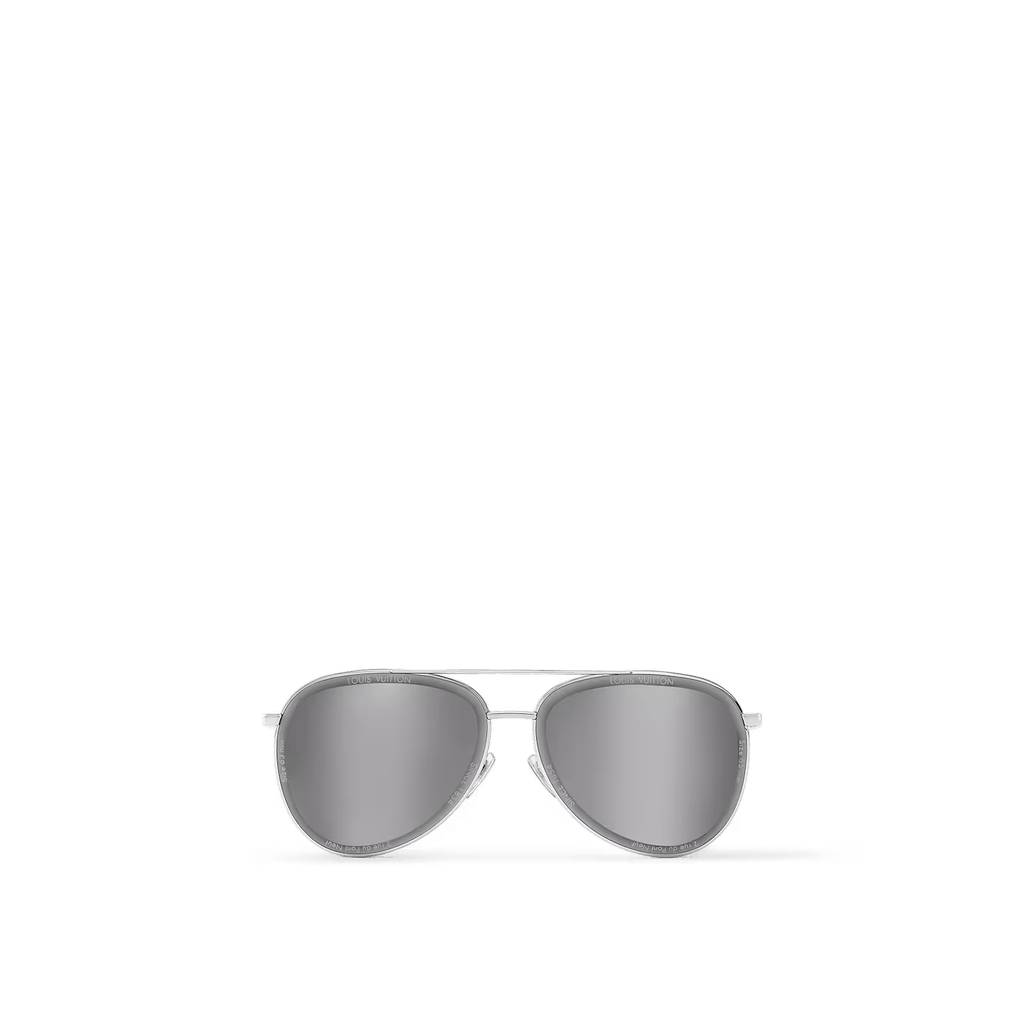 Louis Vuitton LV Super Vision Metal Pilot Sunglasses Size ONE SIZE - 4 Thumbnail